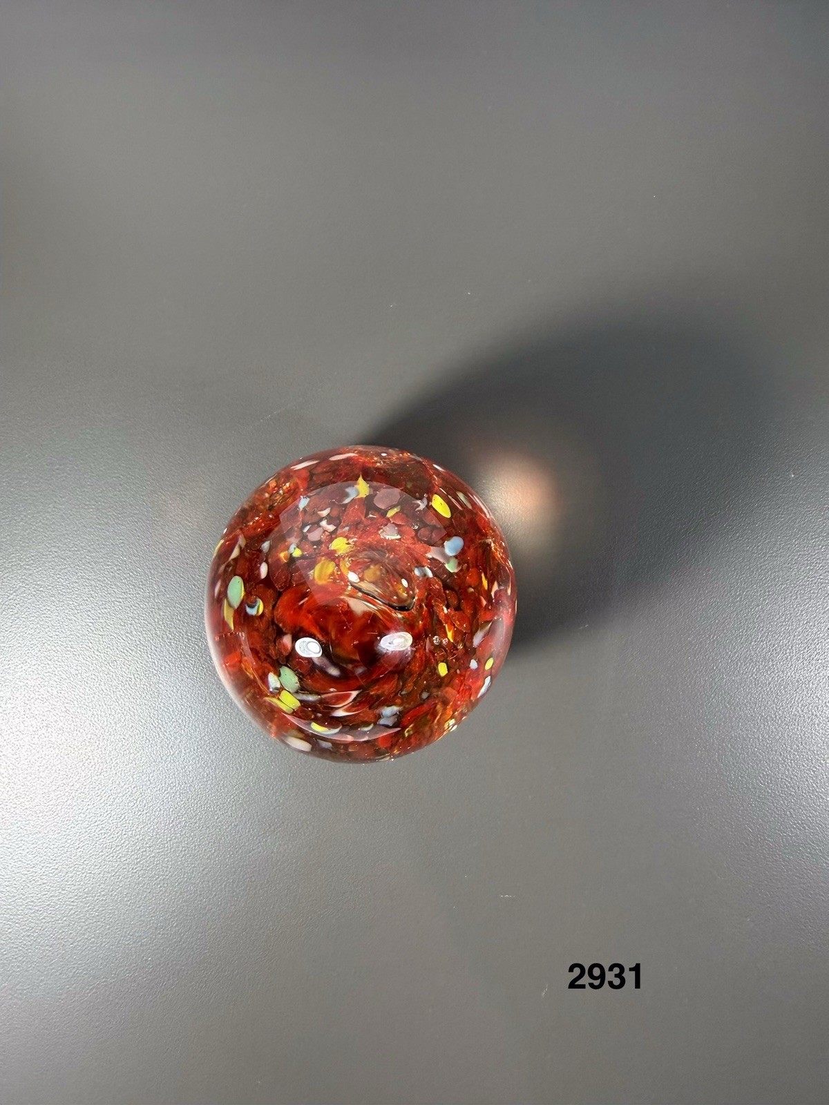 3 3/8” H Paperweight, Small Scratches On Surface