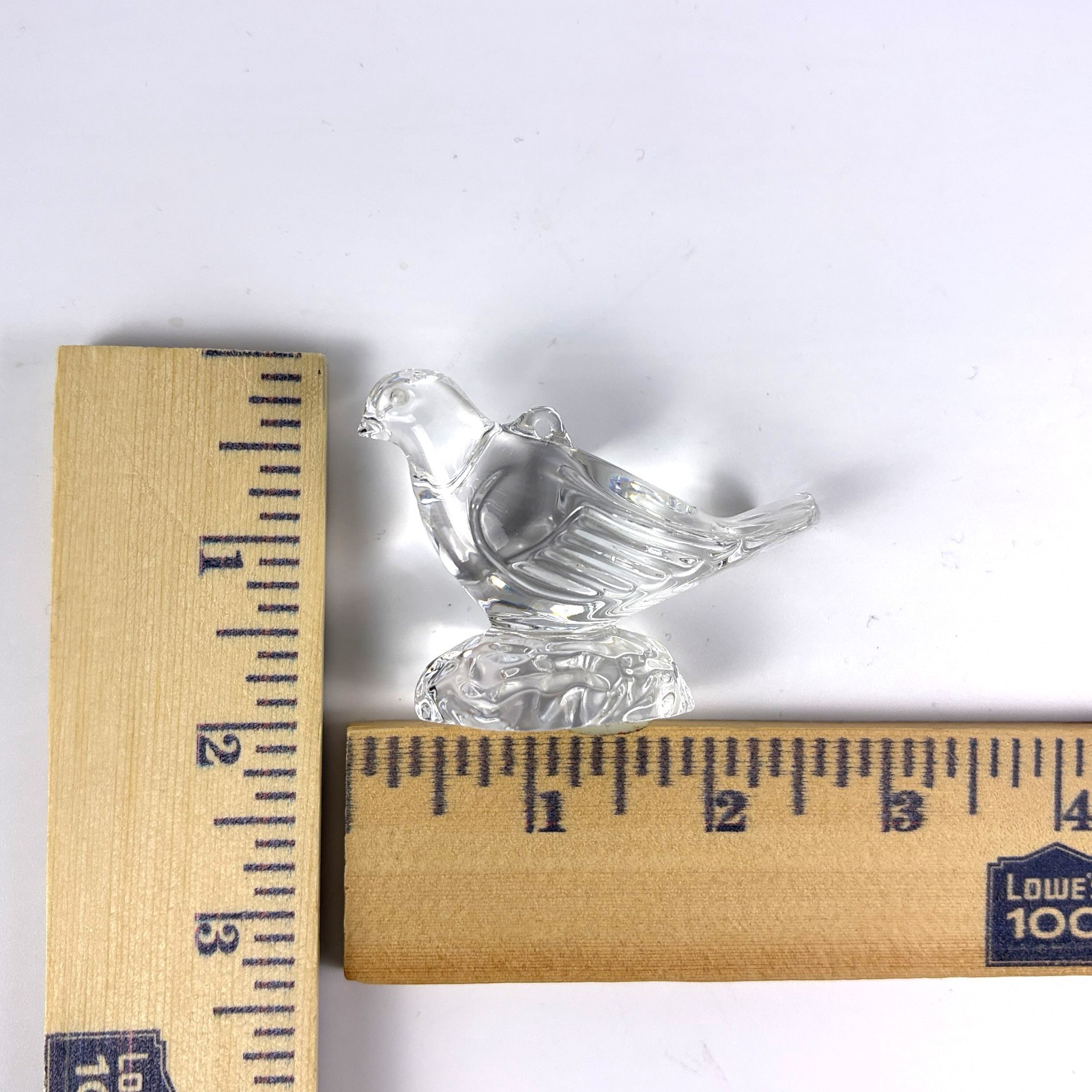 Waterford Crystal Turtle Dove Ornament 12 Days Of Christmas 1996 Made in Ireland