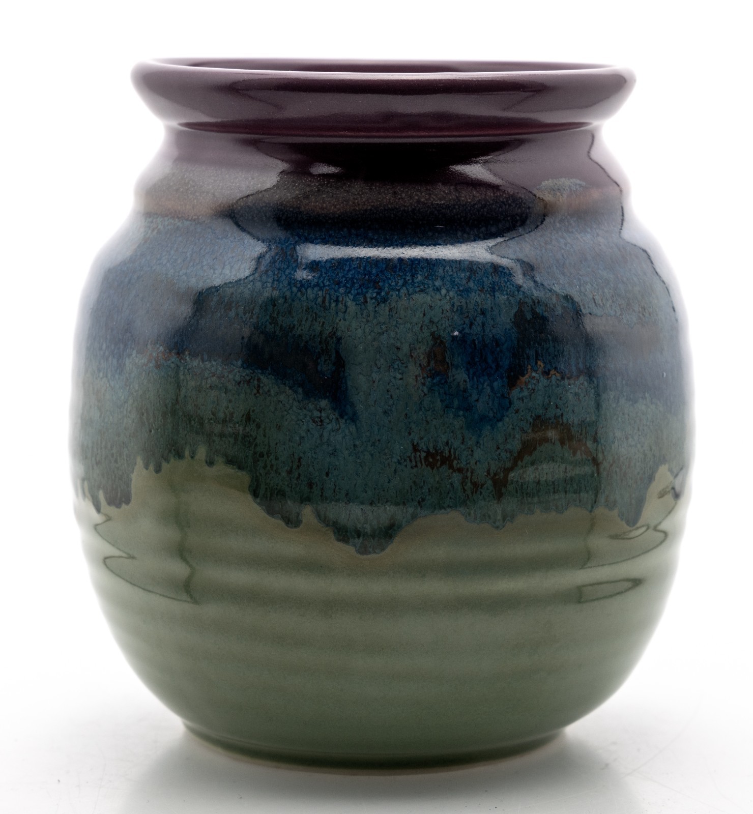 Bob and Corina Neher Clay In Motion 5in Vase / Jar Oregon 1lb Used VG