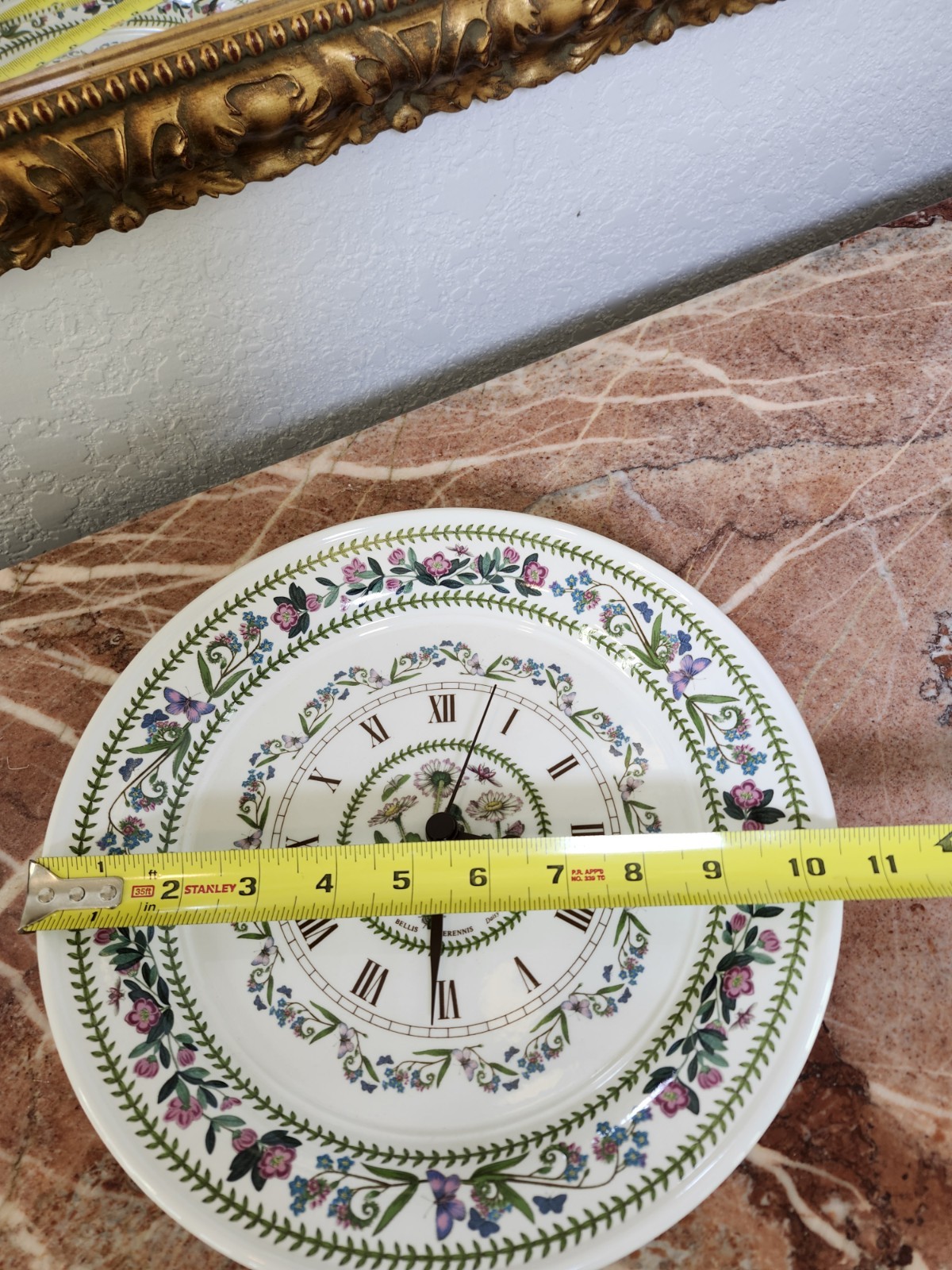 Portmeirion Botanic Garden Variations Wall Clock Works