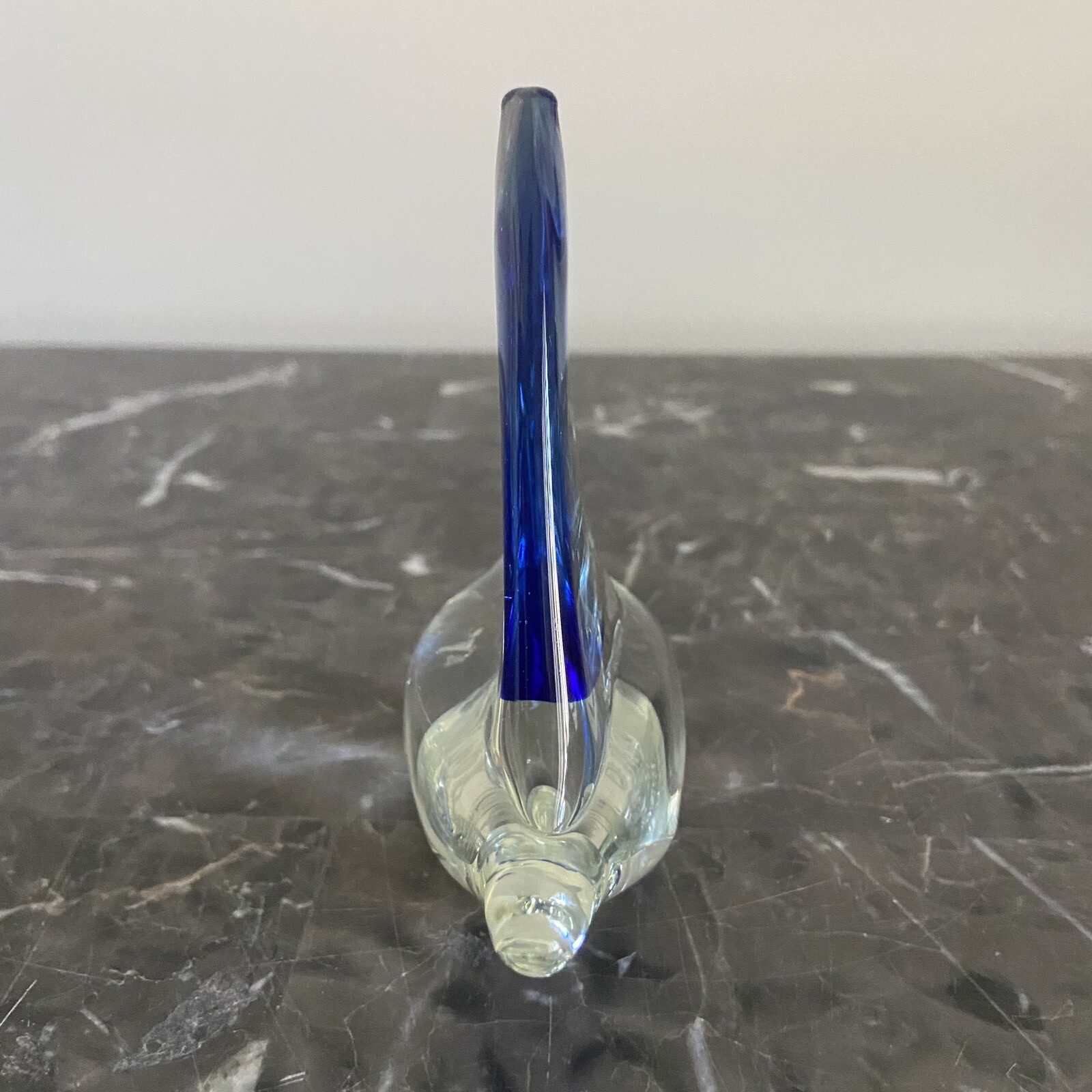 Art Glass Paperweight Sailboat Molten Nautical Handcrafted Boat Dynasty Gallery