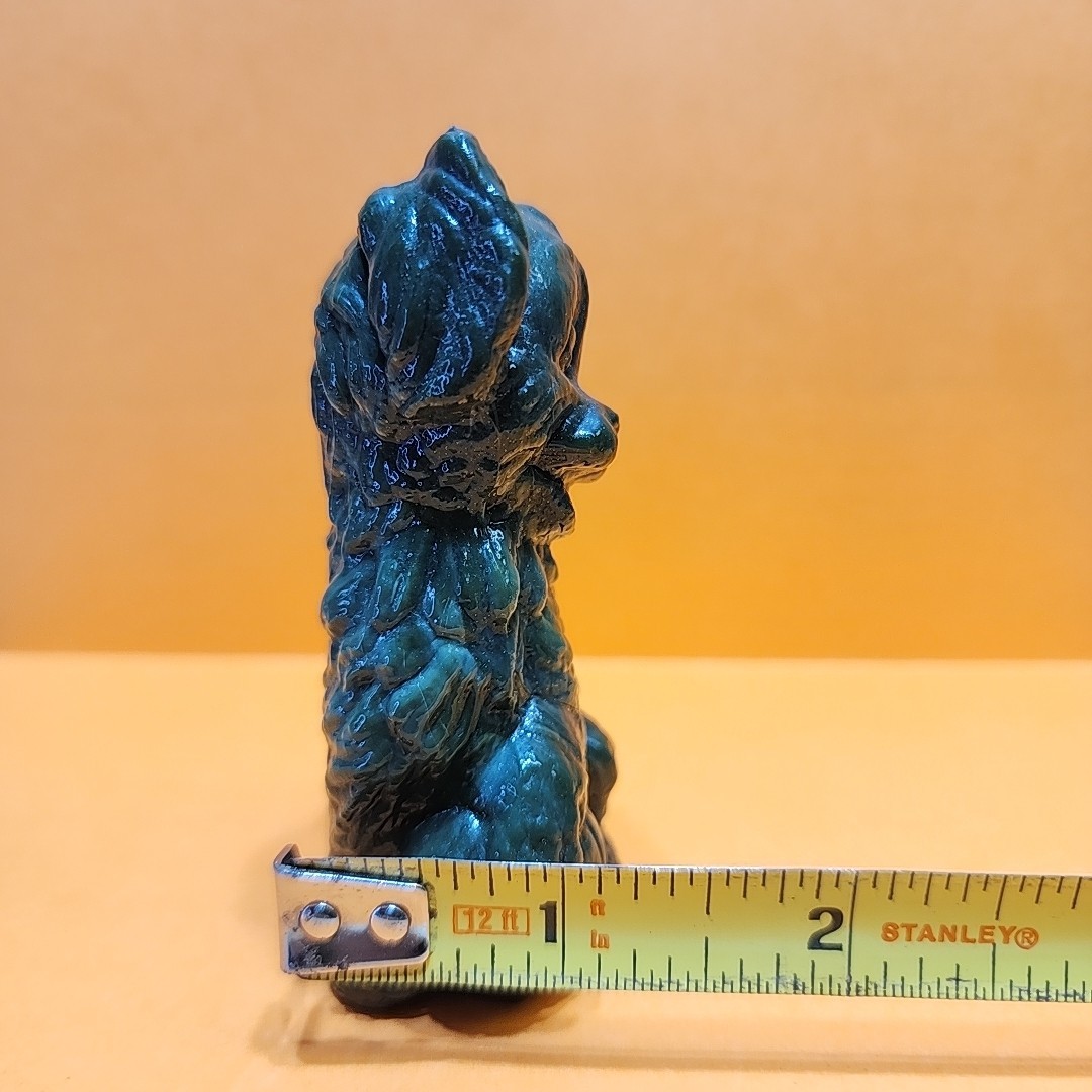 Boyd Art Glass Skippy The Dog In English Yew