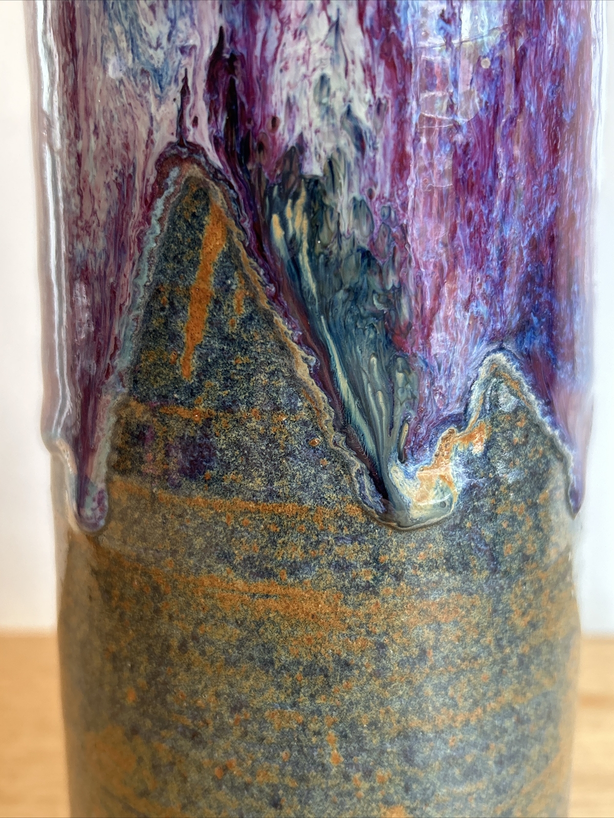 Harald Eric Nordvold Viking Studio Ceramics 12 1/2″ tall art pottery vase