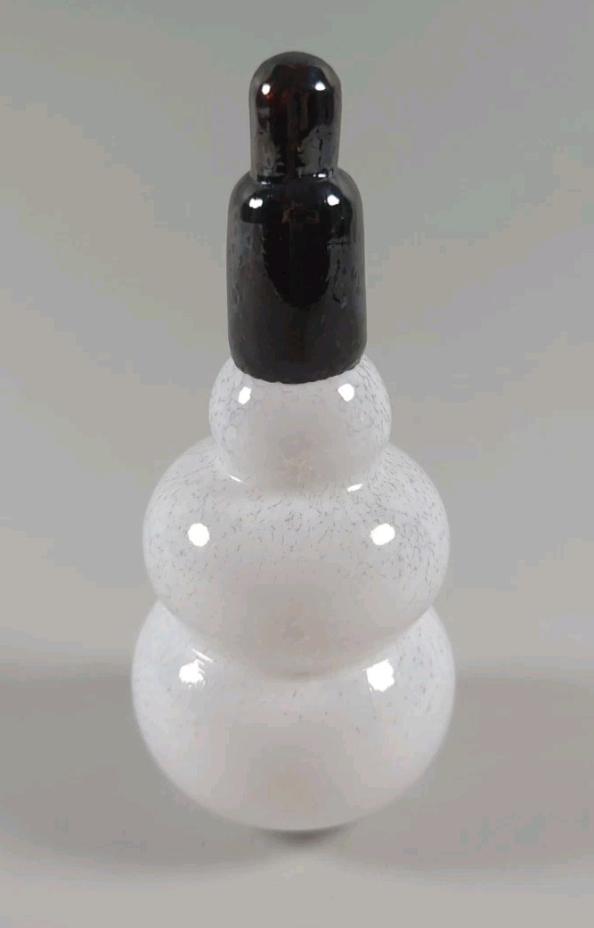 Thames Art Glass Snowman Figurine Penguin 6″ USA