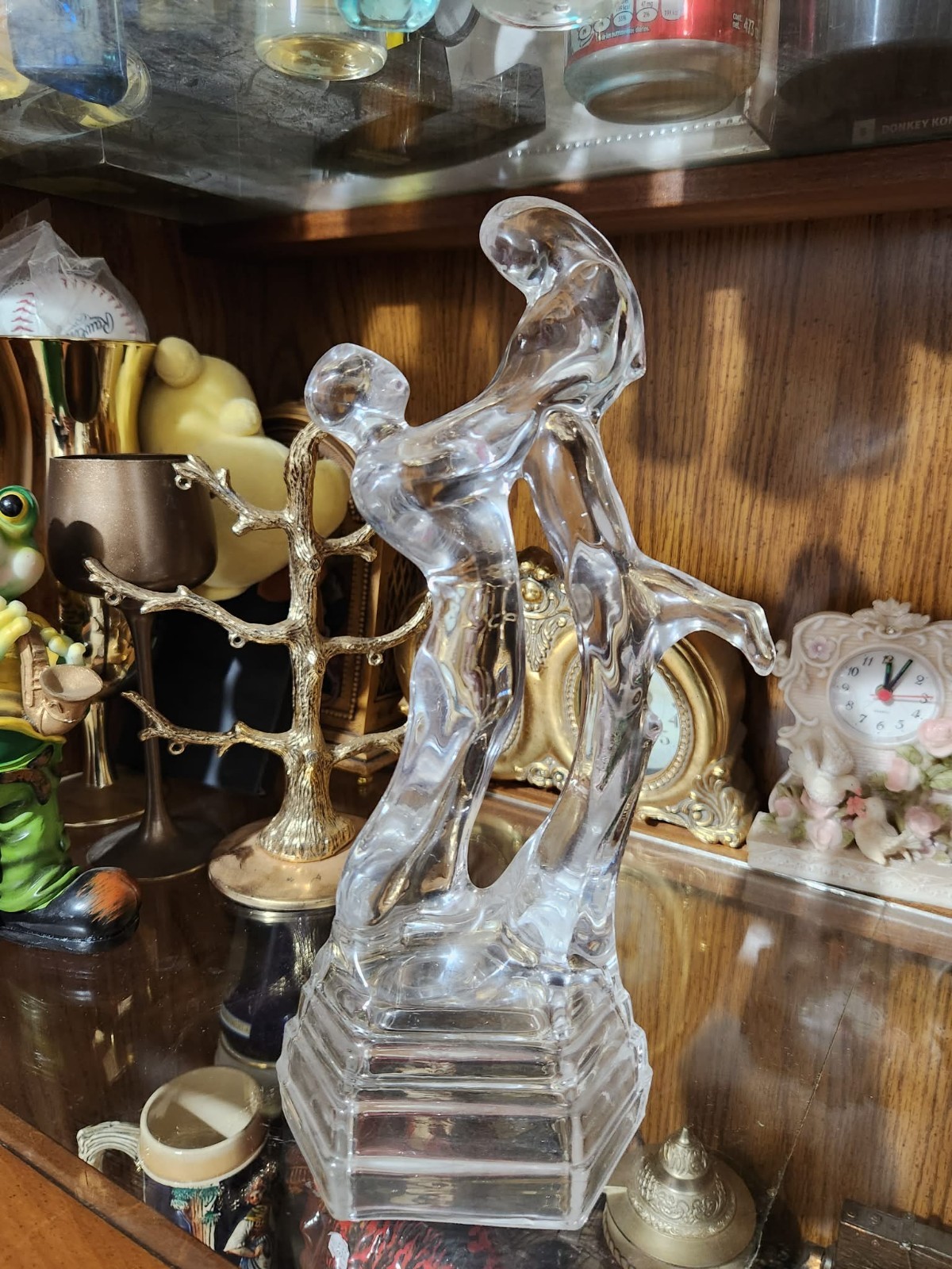 RCR Italia Crystal Dancing Couple 11 1/4″ Tall