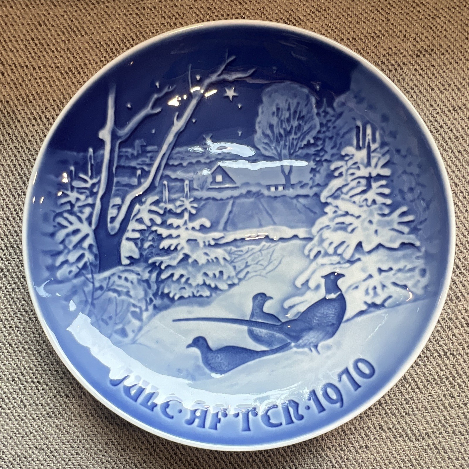 Royal Copenhagen Porcelain Collector Plates Mother’s Day & Christmas Series