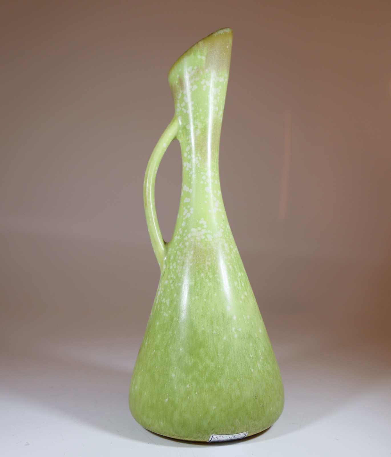 Green Ceramic Vase – Gunnar Nylund – Rörstrand – Lovely Glaze – Mid 20th Century