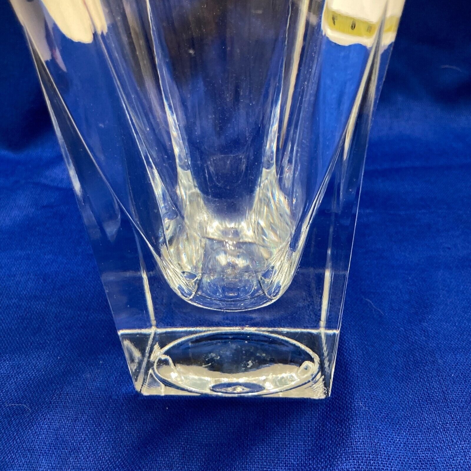 RCR Crystal Vase 12 ” Made In Tuscany Italy With