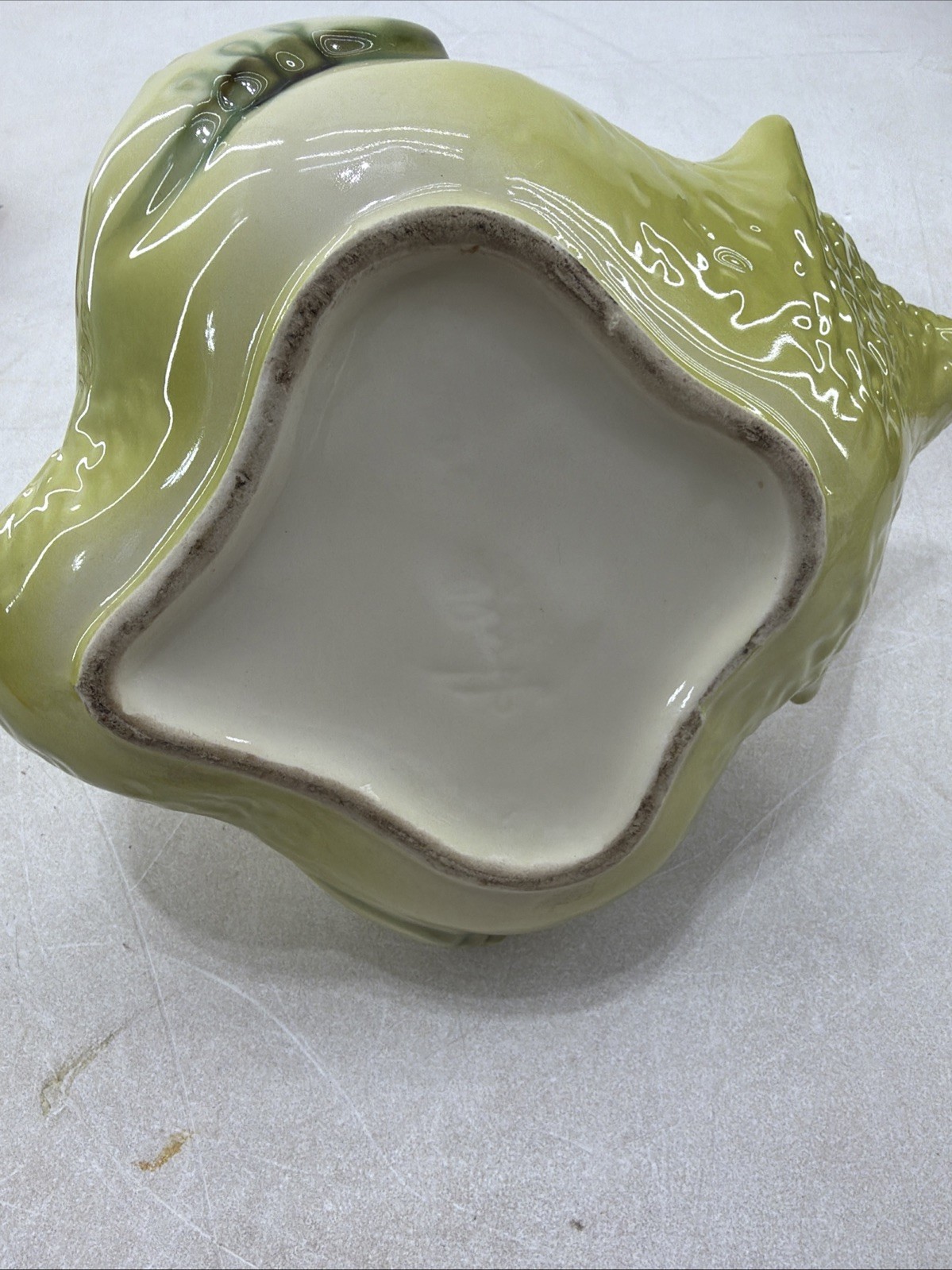 Vintage Mid Century Pottery Small Planter Goose Gosling Candy Coin Dish