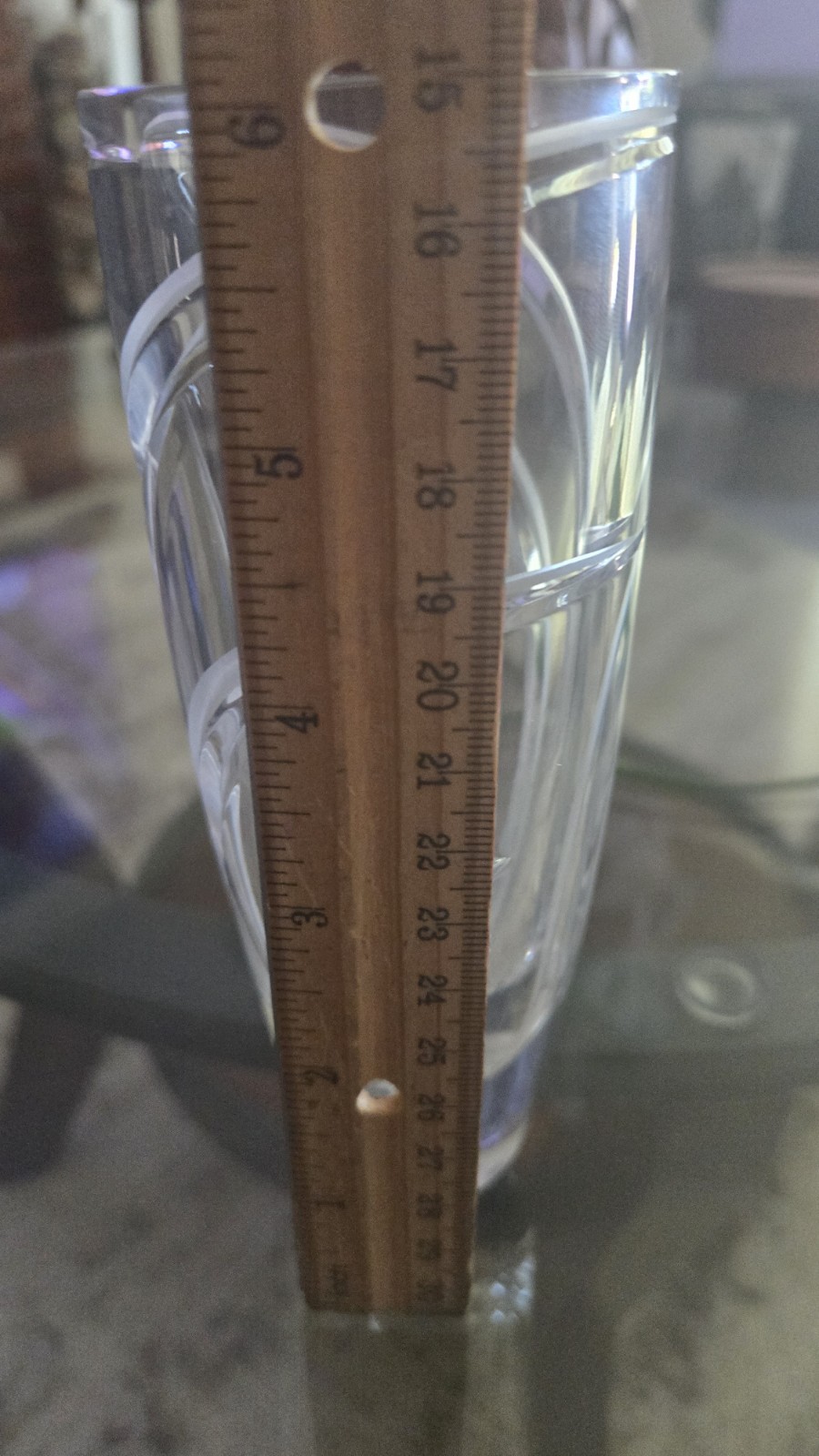 MARQUIS by WATERFORD “Wyndmere Collection” Crystal Vase 6-1/4″ VTG *Quality* 