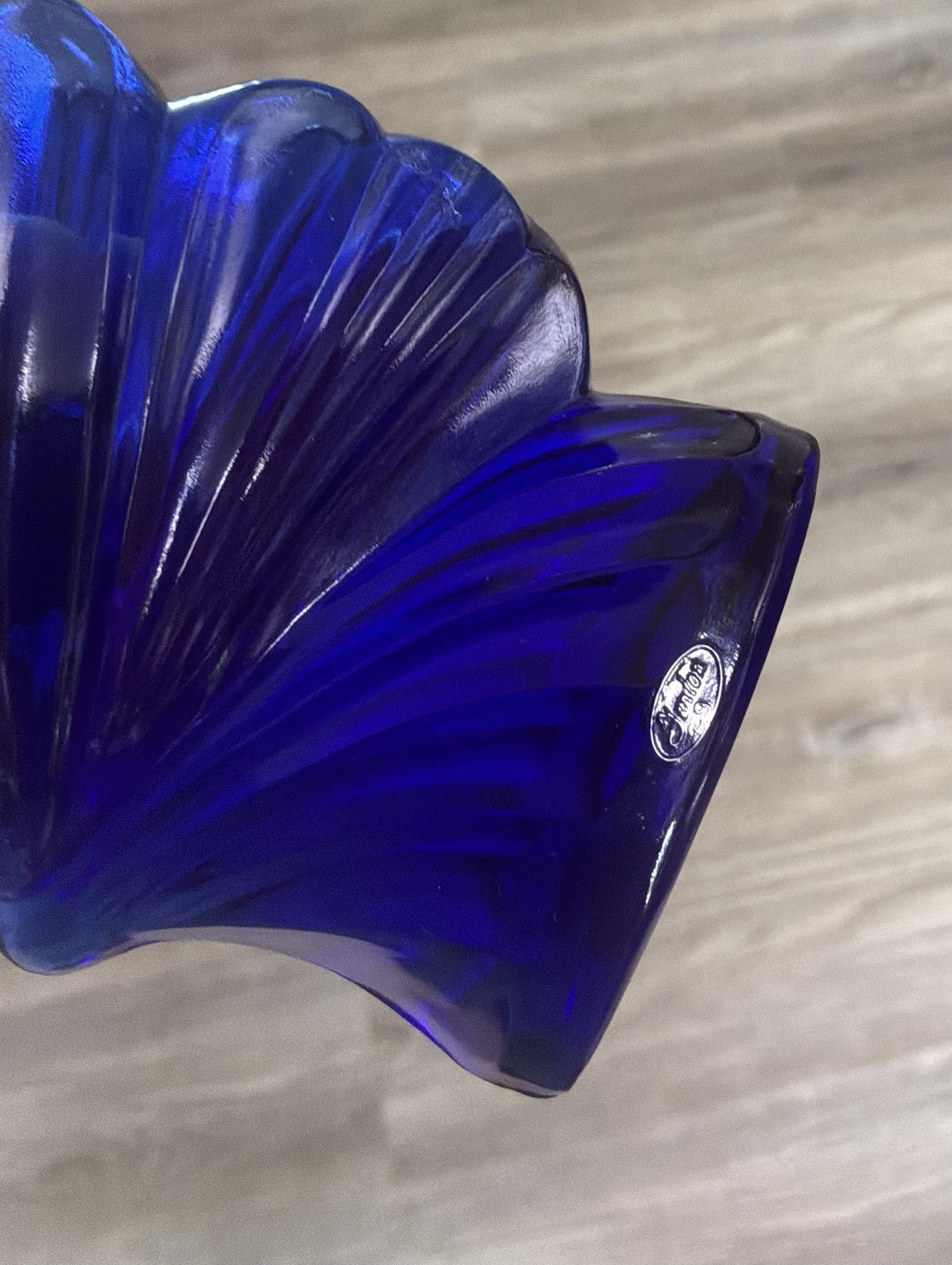 Fenton Butterfly Figurine Cobalt Blue