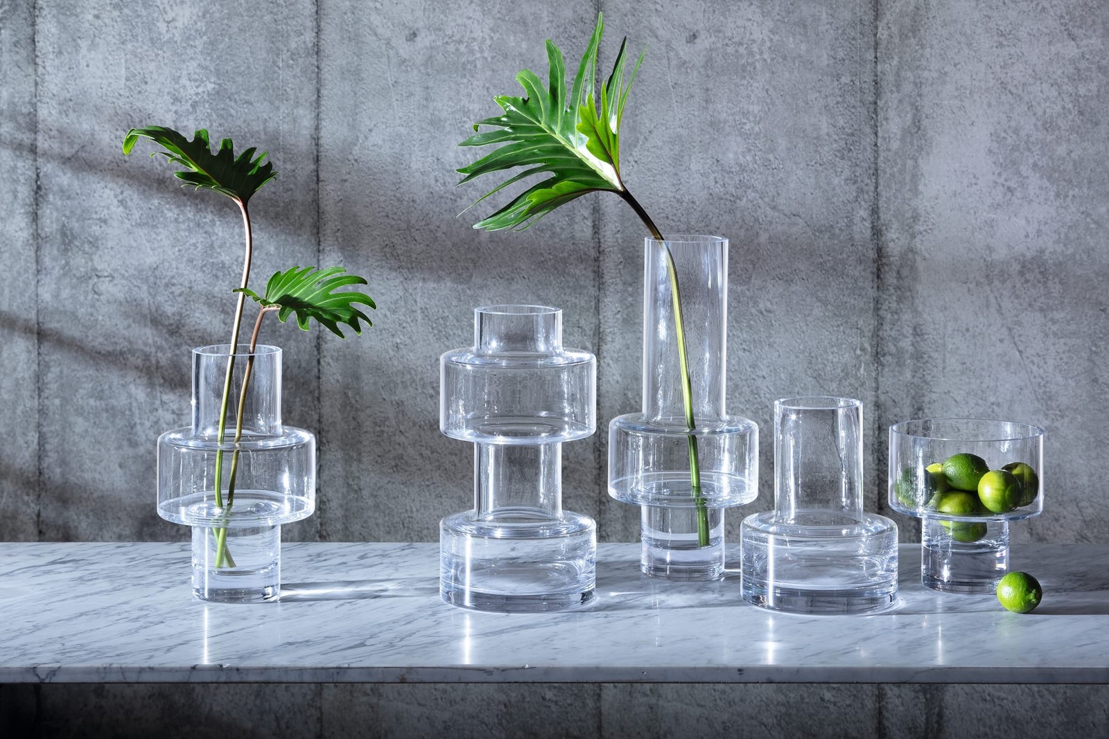 LSA International Metropole Kaliningrad Vase, H33cm, Clear, Glass