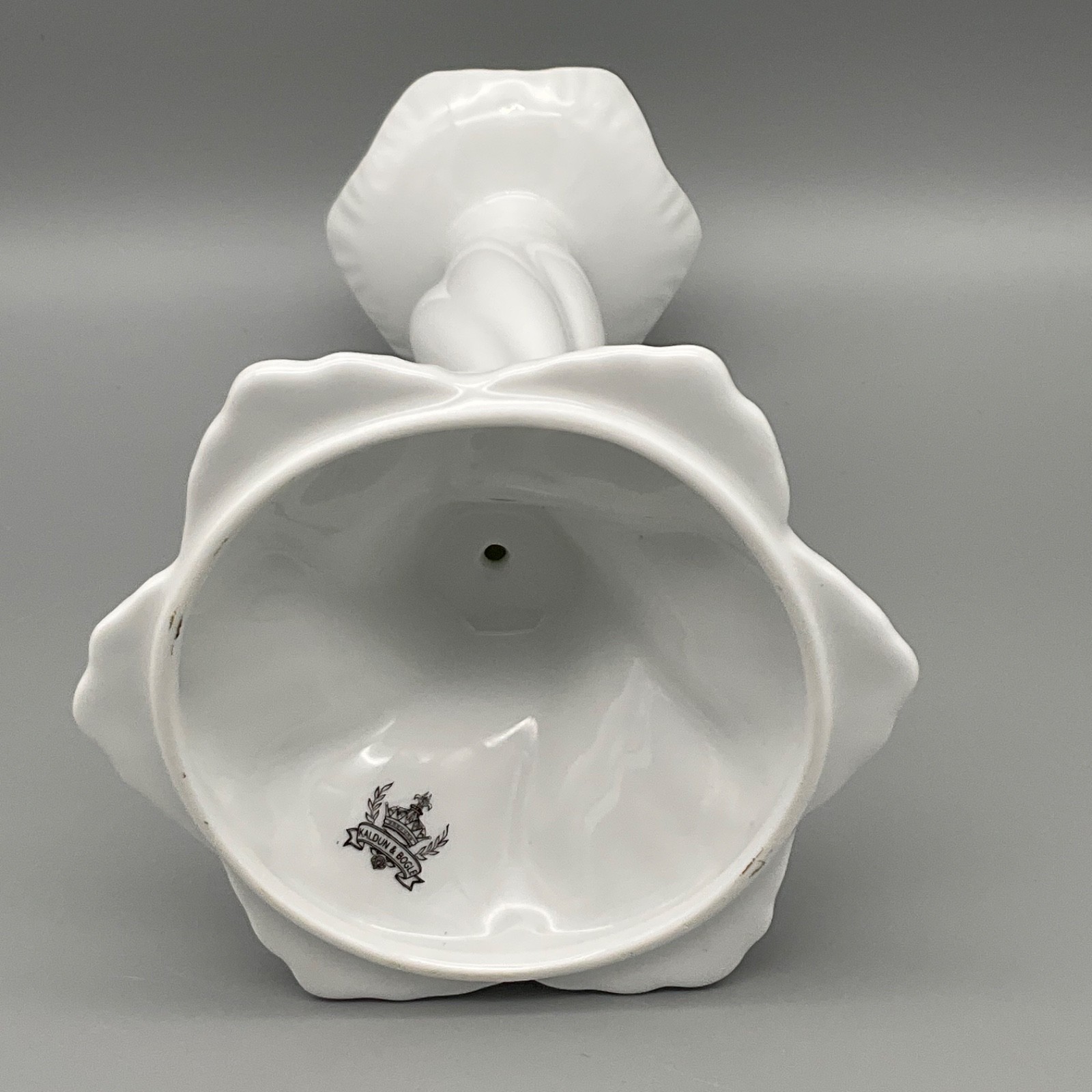 1970s Kaldun & Bogle Bone China Porcelain VTG Candlesticks Candle Holder