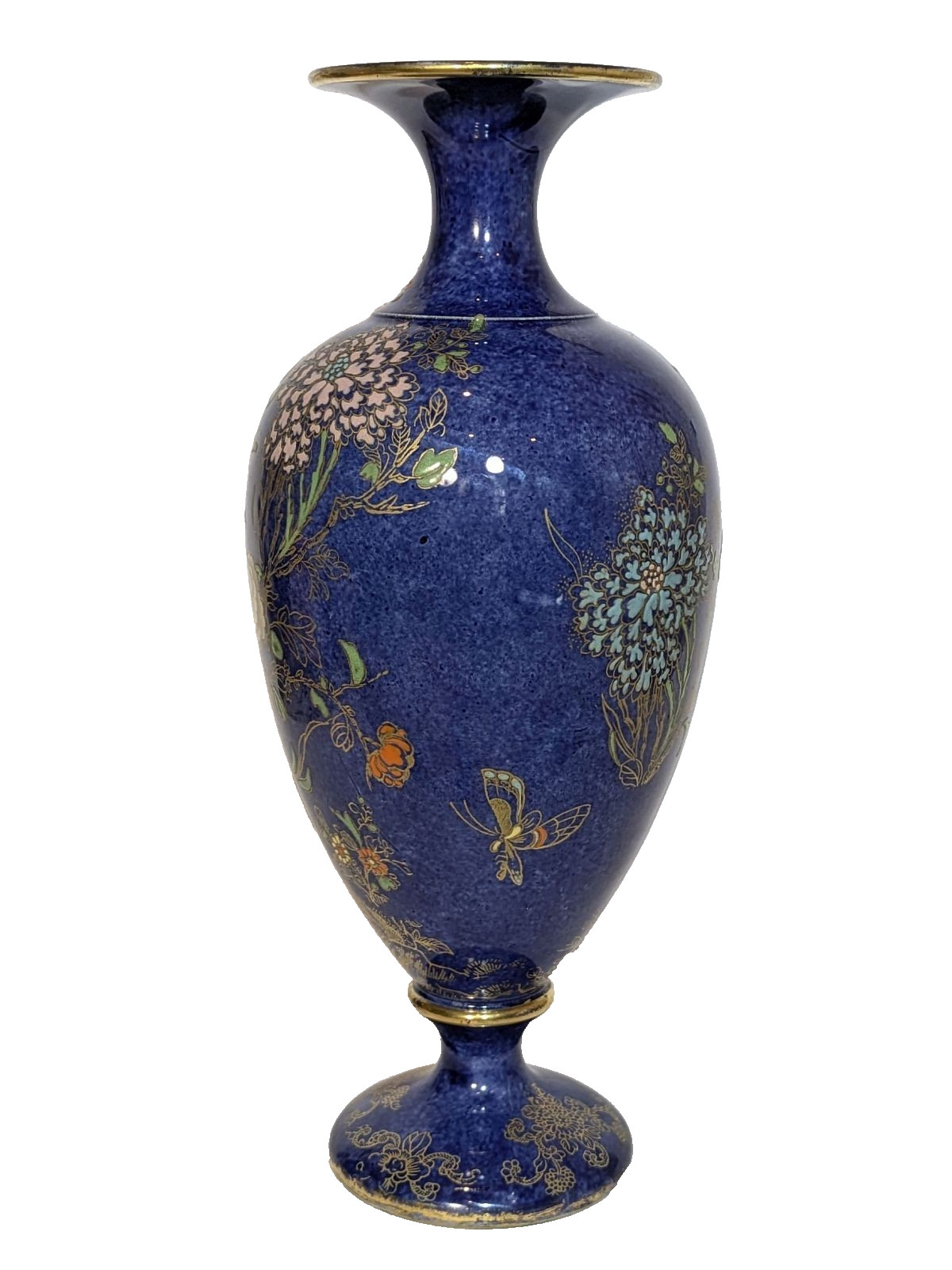 Large W&R Carlton Ware Kang He Rockery & Pheasant Vase — 25 cm #2041
