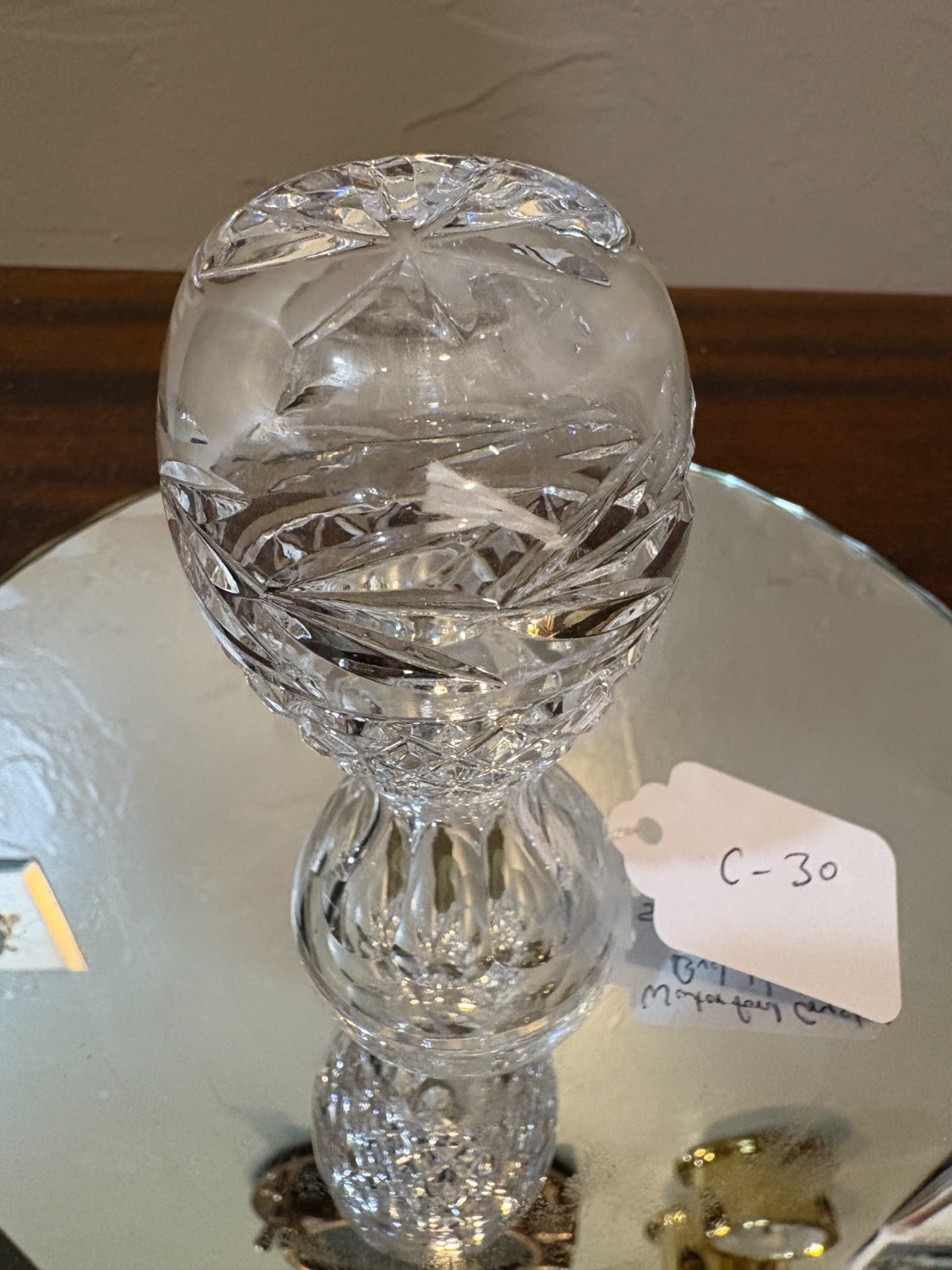 Waterford Lead Crystal Bud Vase