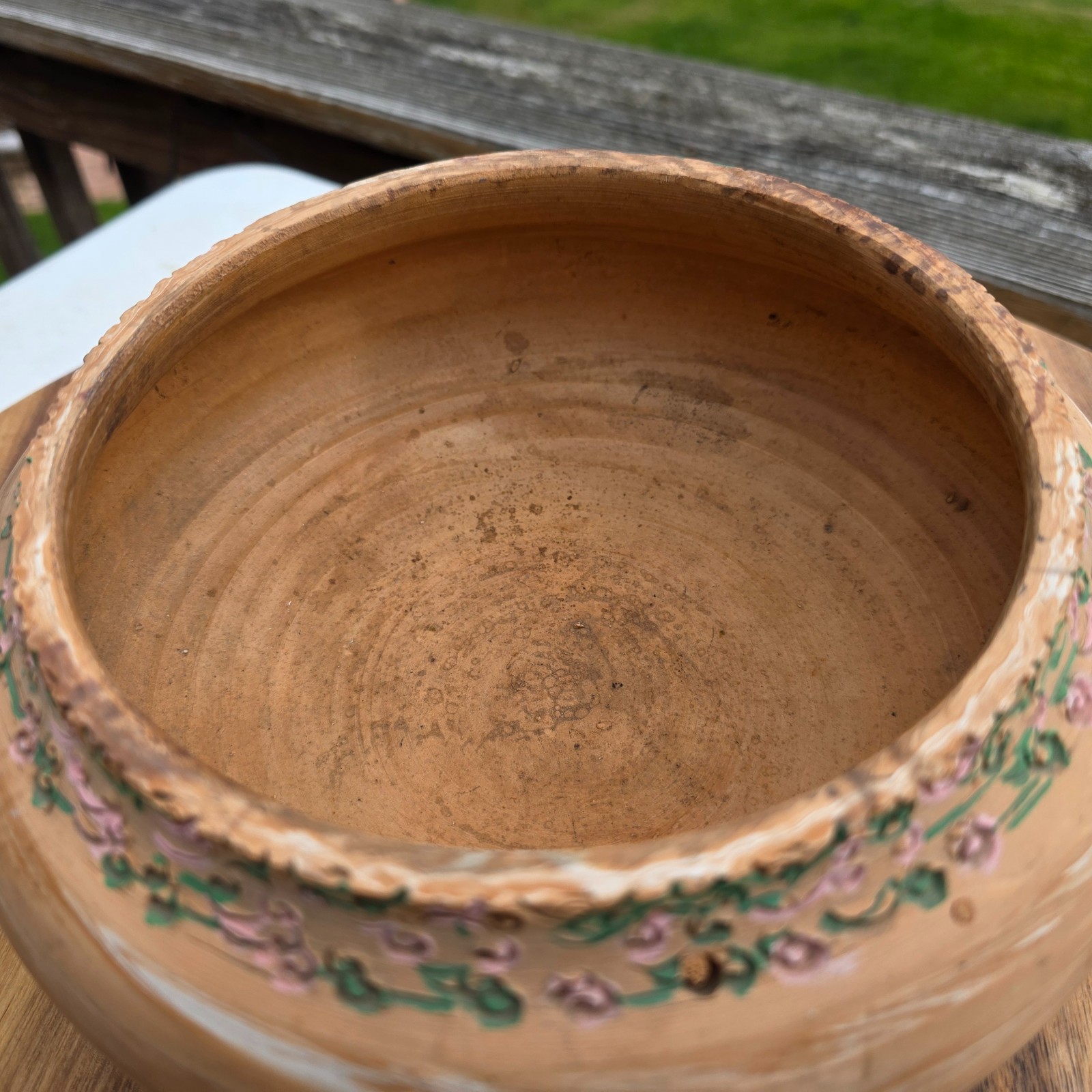 Florence Italy C Ronley Exclusive Genuine Terracotta Hand Made hanging Planter