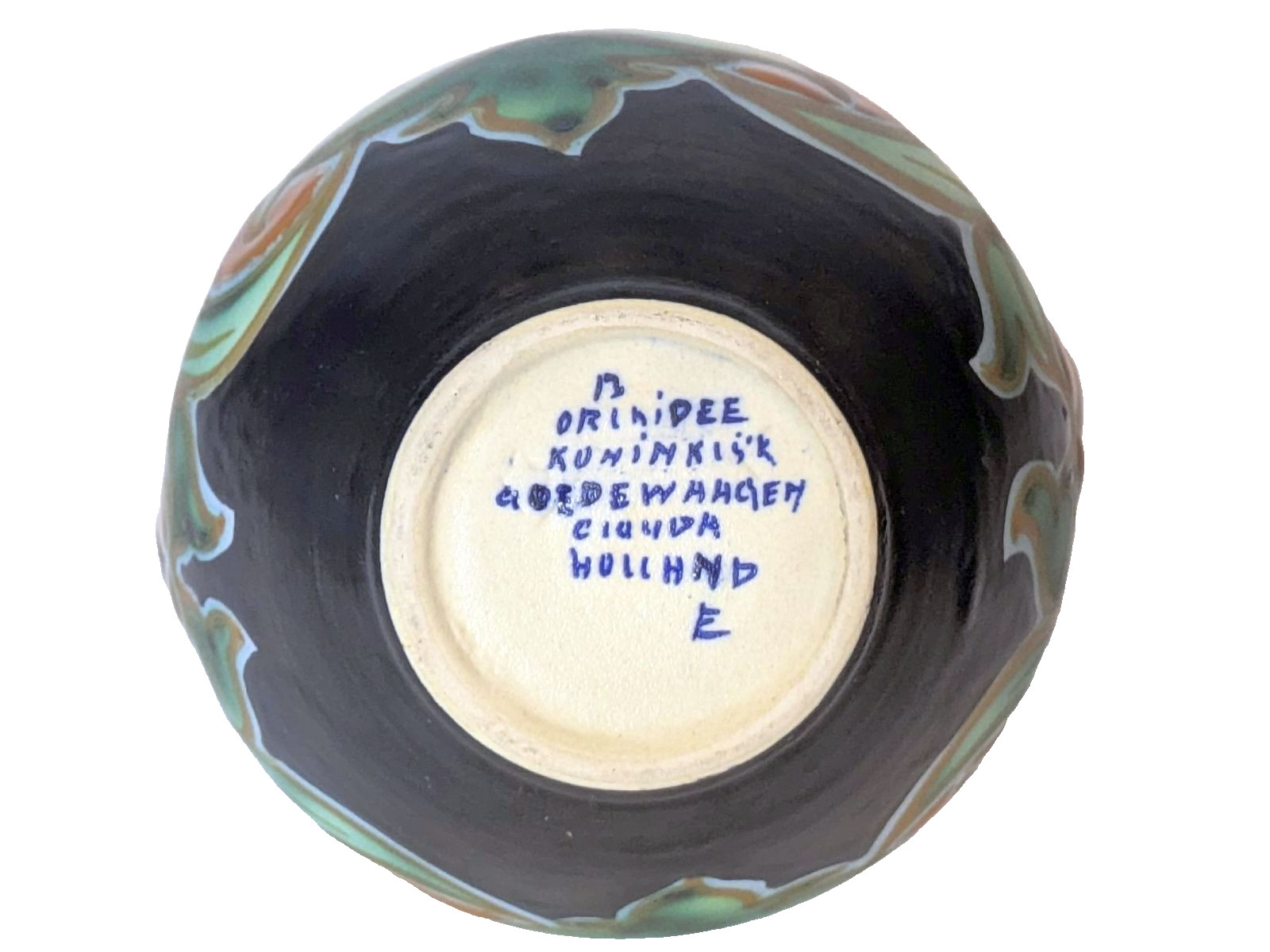 Gouda Art Deco Vase Royal Goedewaagen “Orchidee”
