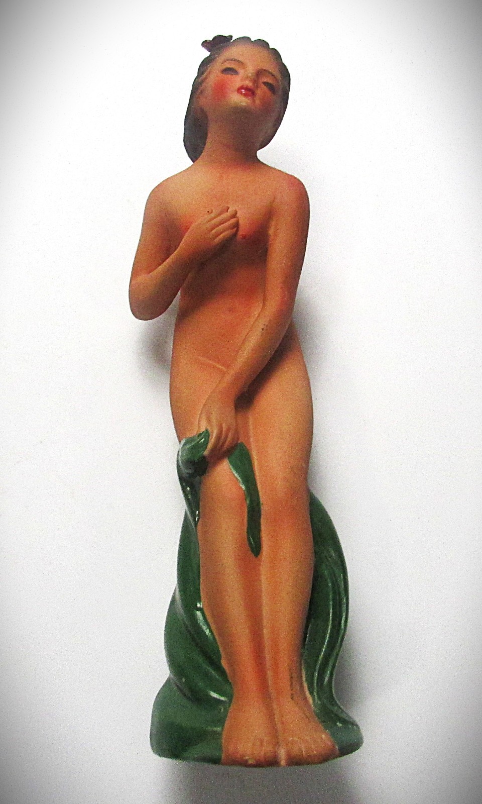 Vintage Hawaiian Art Deco Nude Porcelain Figurine Japan AWESOME !!!