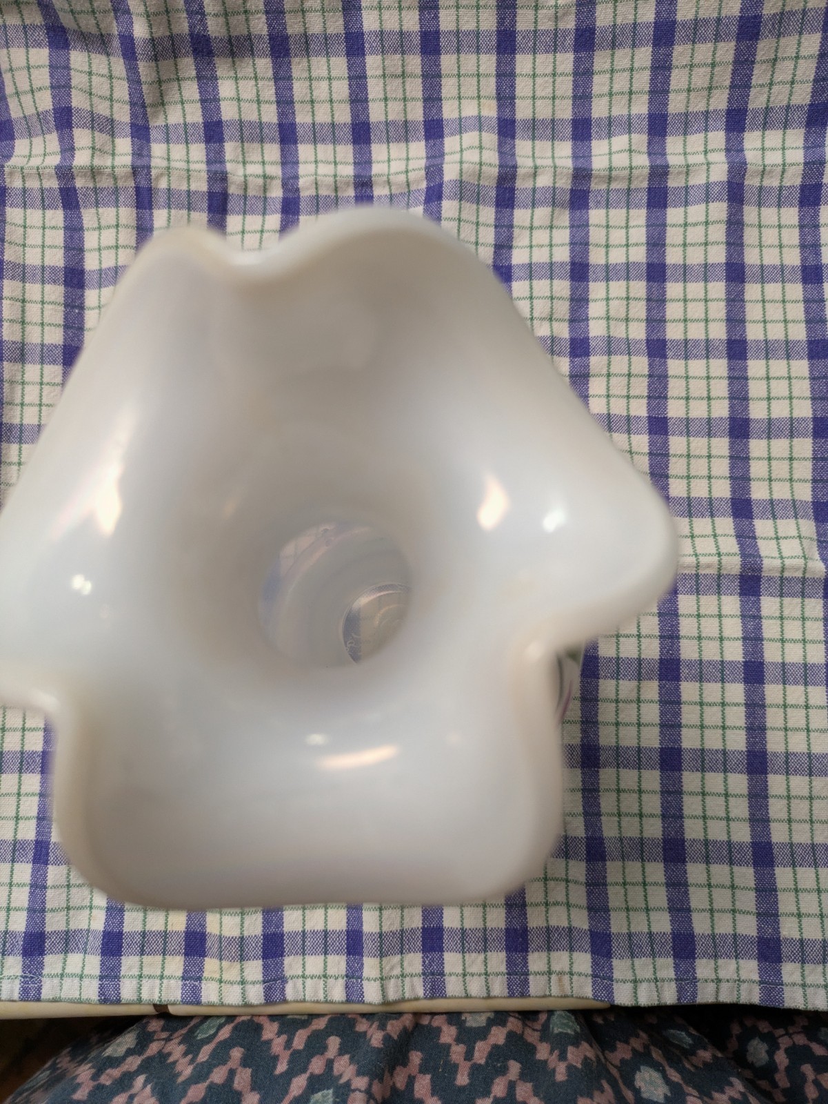 Fenton 1998 HP Fuschia Opalescent Satin Vase, Bill Fenton Sig, LE #1553 Iridized