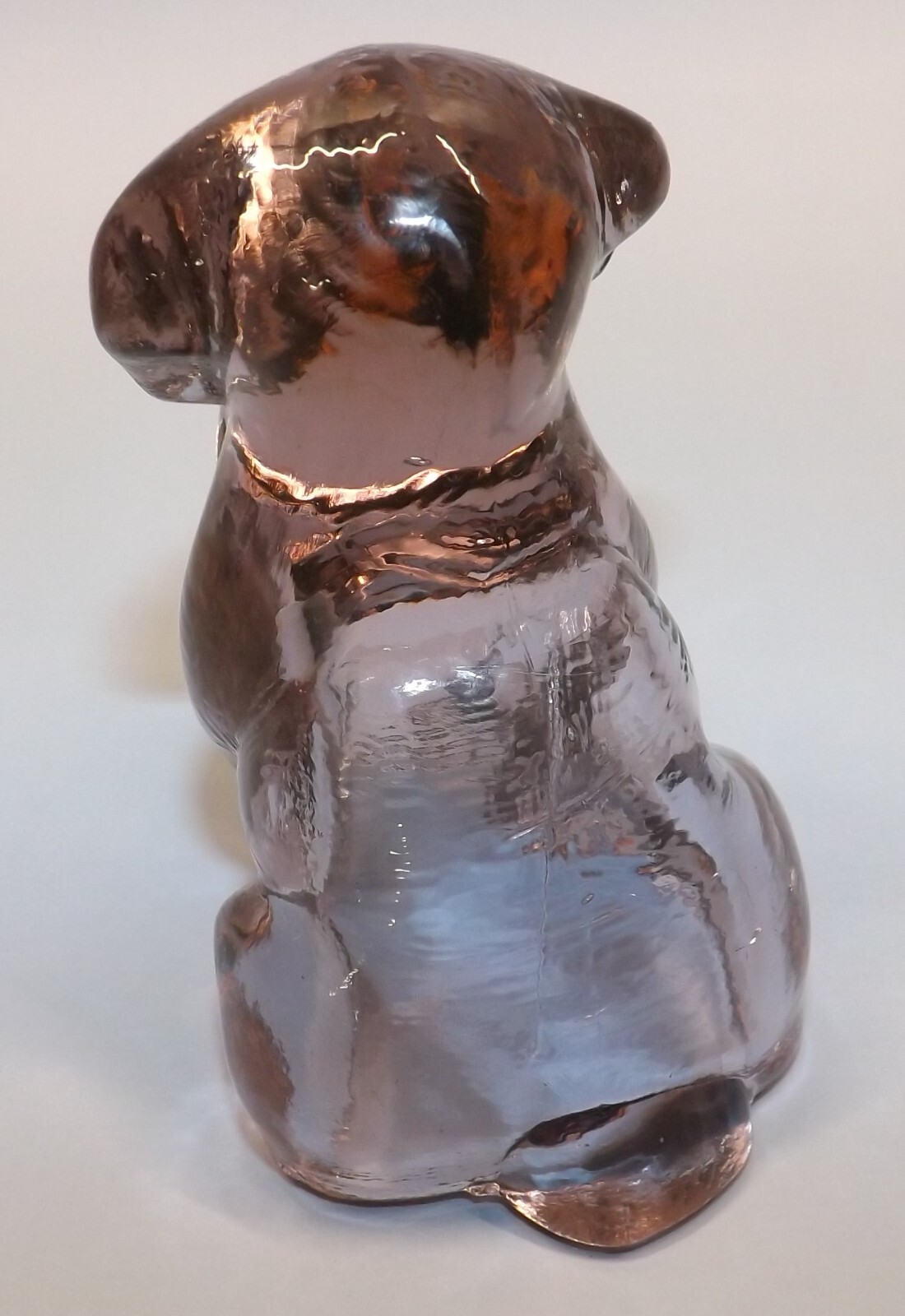 Vintage Degenhart Glass Pooche Dog, Pooch Dogs, Lot of 4, #2