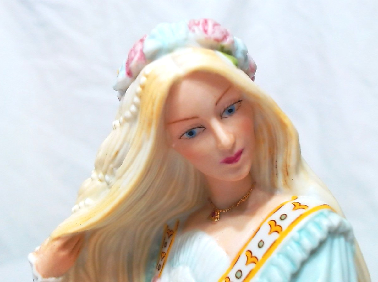 1990s LENOX “RAPUNZEL” PRINCESS FIGURINE 8-3/4″, TAIWAN, PRISTINE