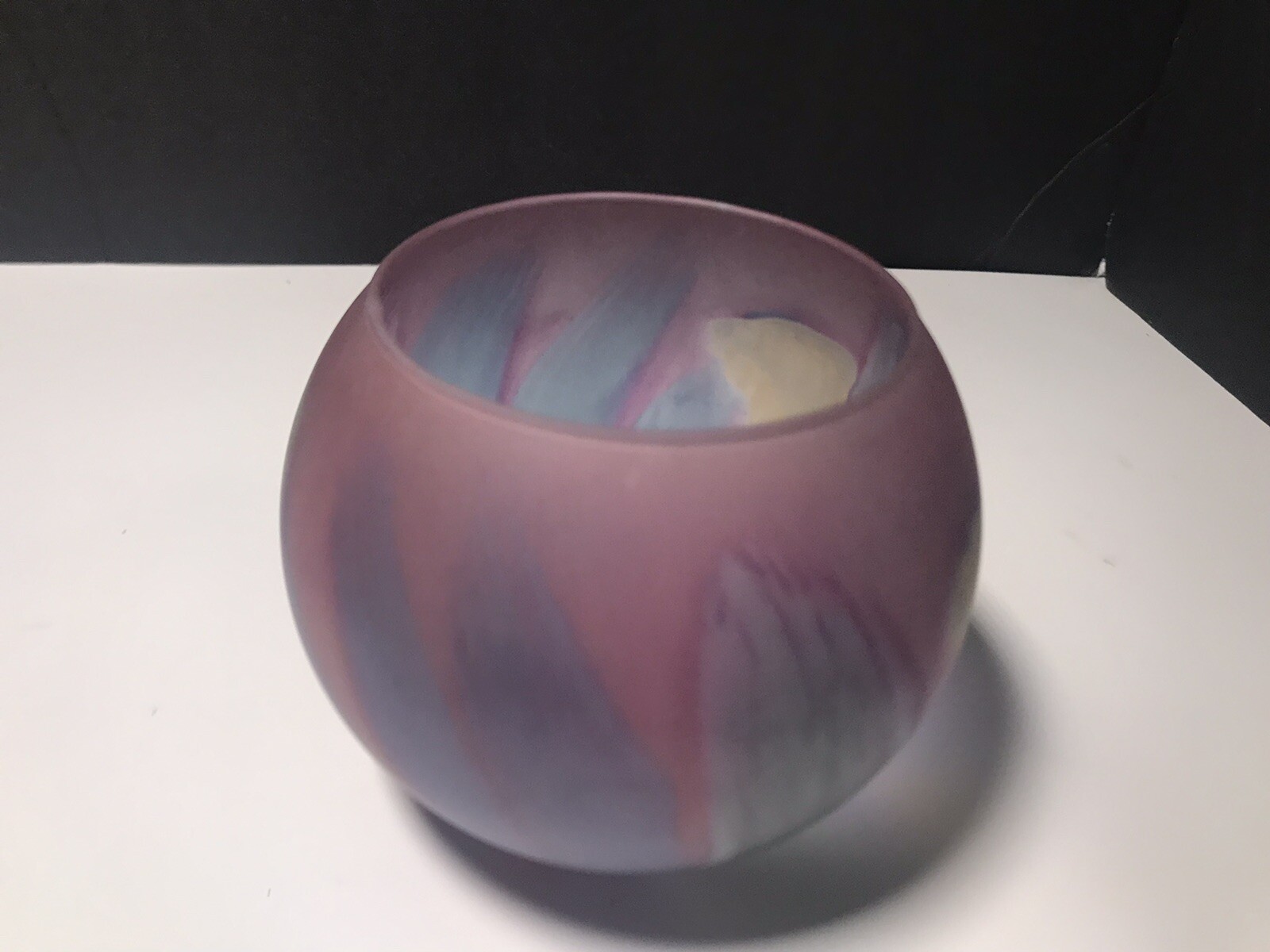 Vintage Deco Art Designs Handcrafted In Canada Stunning Orb Vase