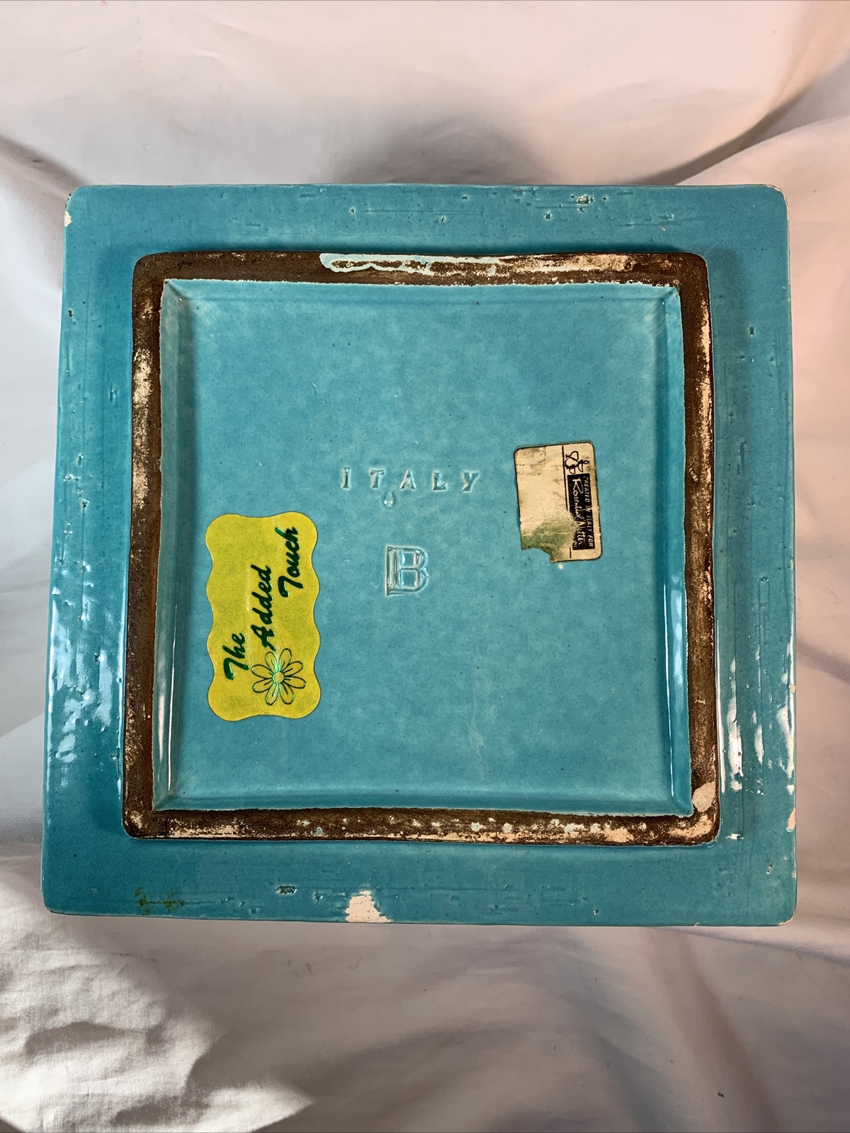 ROSENTHAL NETTER ~ Cigarette/Cigar Ashtray Mid Century Modern 7/1/4″ Italy