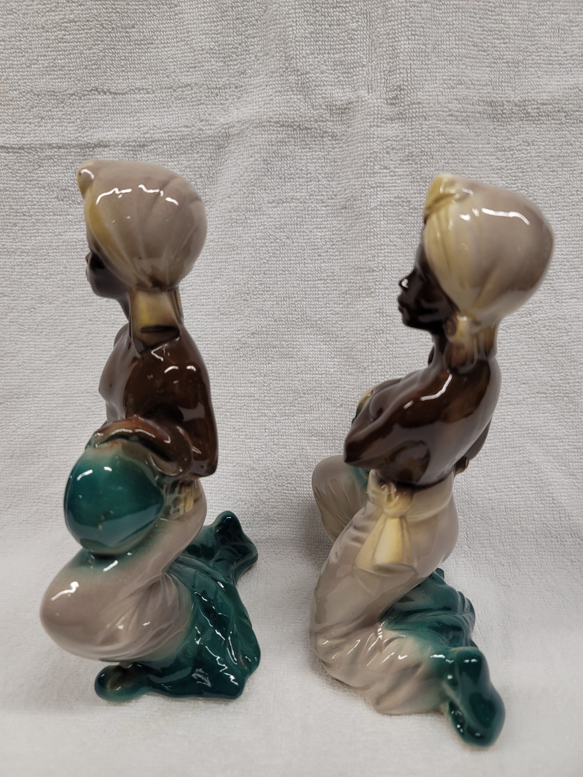 8 1/2″ BLACKMOOR FIGURINES BY ROYAL COPLEY, ROYAL WINDSOR