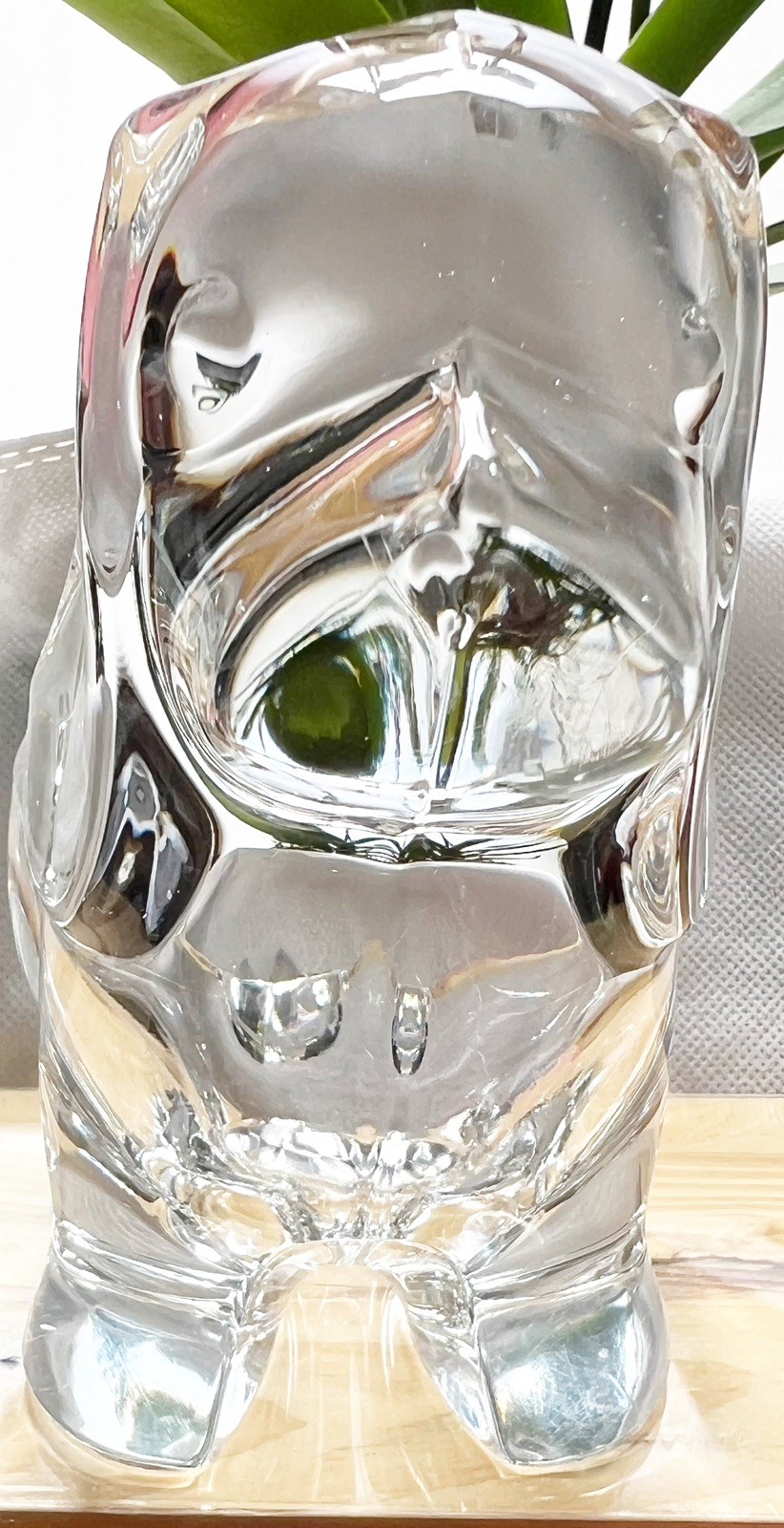 Sasaki Crystal Art Glass Puppy