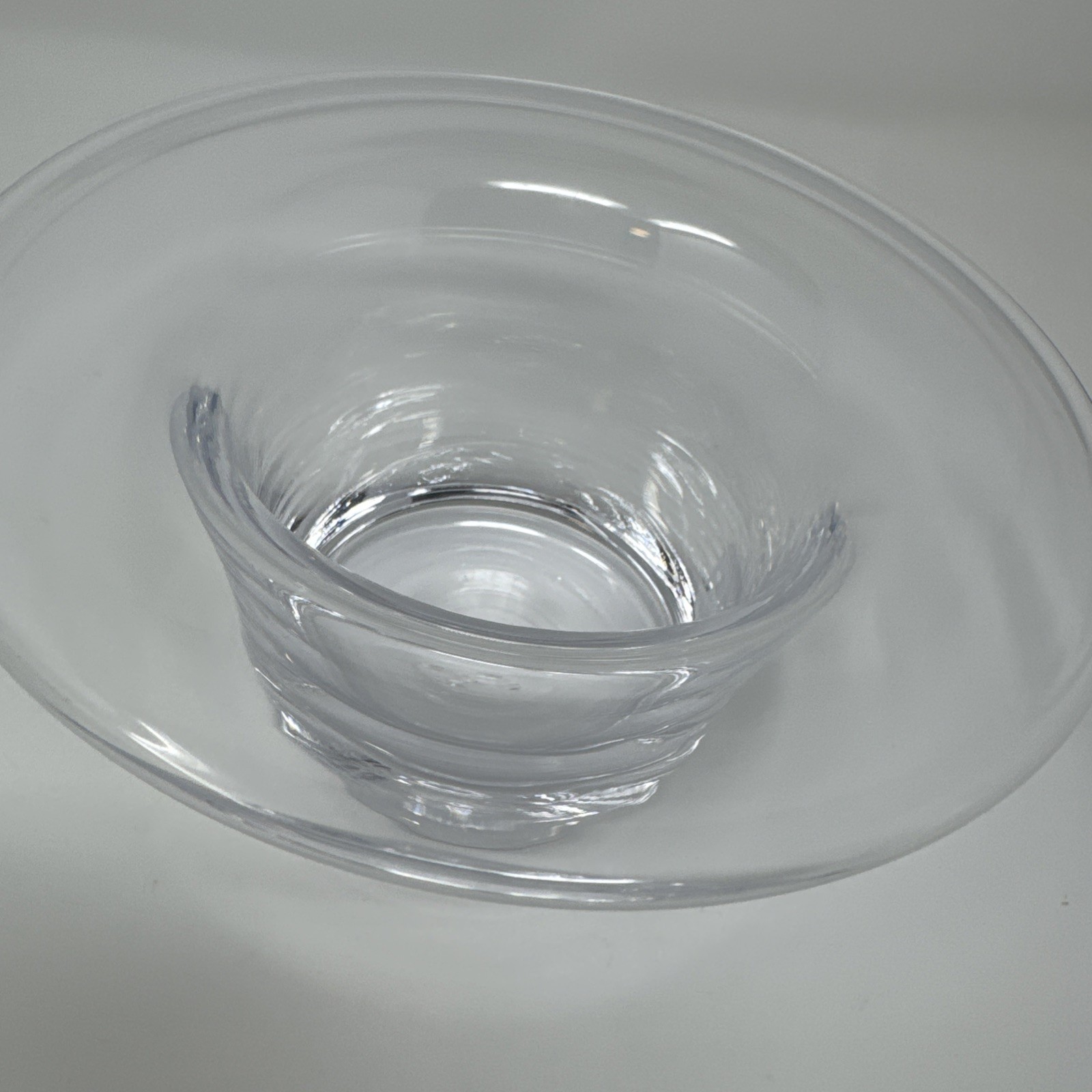 Simon Pearce Glass Celebration Hurricane Candle Holder NWT