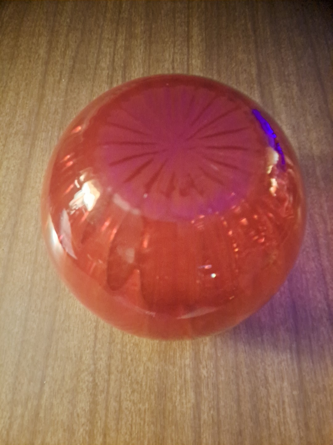 Vintage and hand blown Glass Bowl or vase