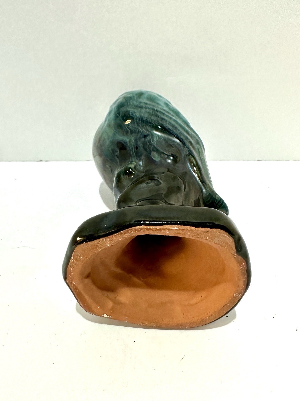 Mid Century Blue Mountain Pottery Perched Owl Figurine – Canada 7.25”