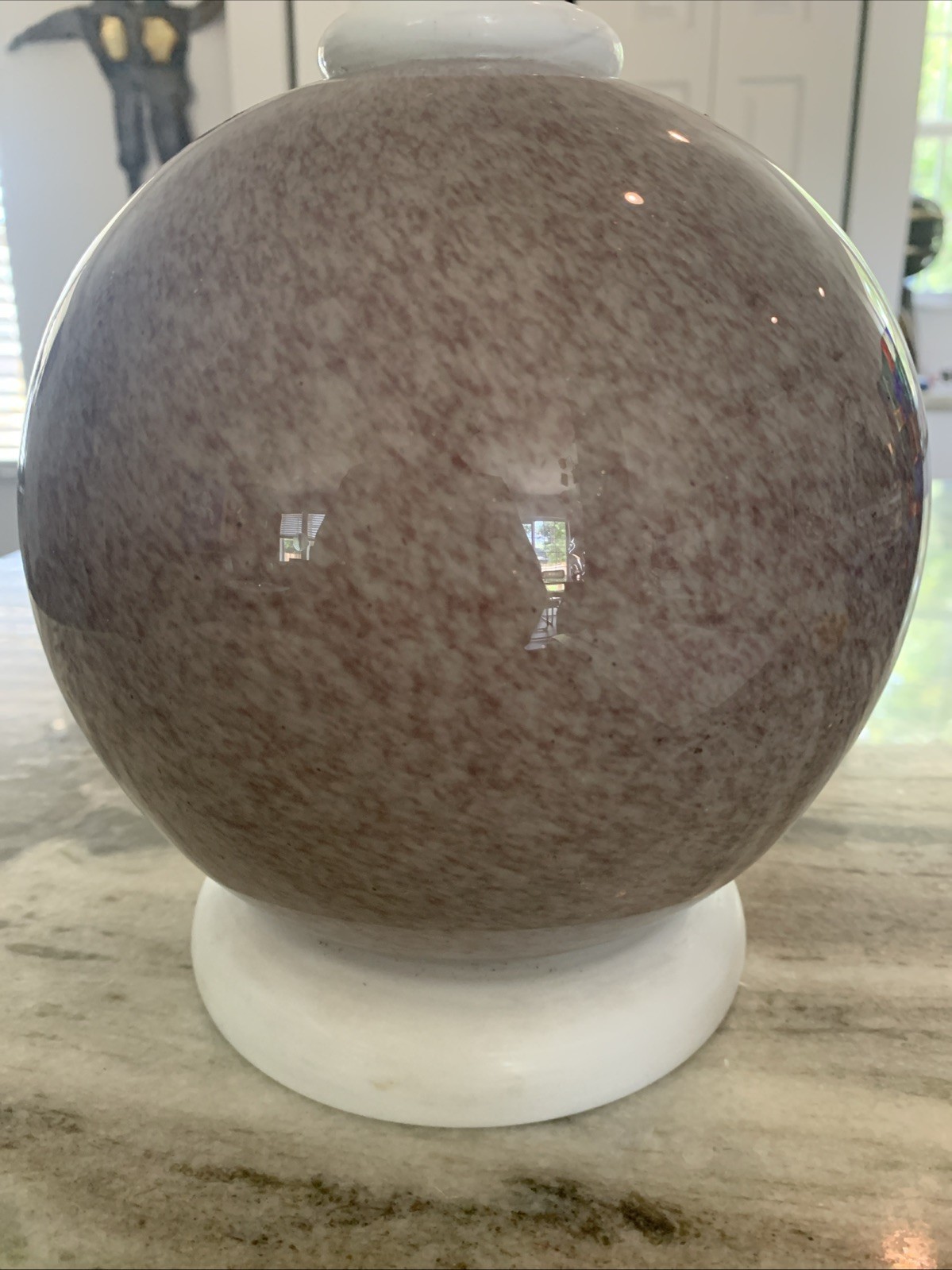 barovier toso murano glass Vase Signed With Label
