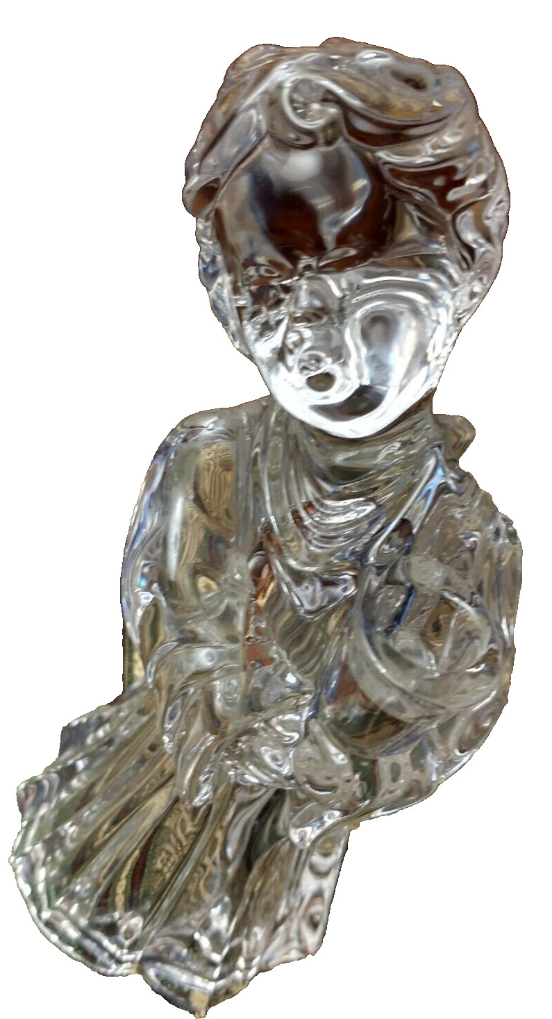 Mikasa – Herald Collection – Angel Playing the Bell – Lead Crystal A24