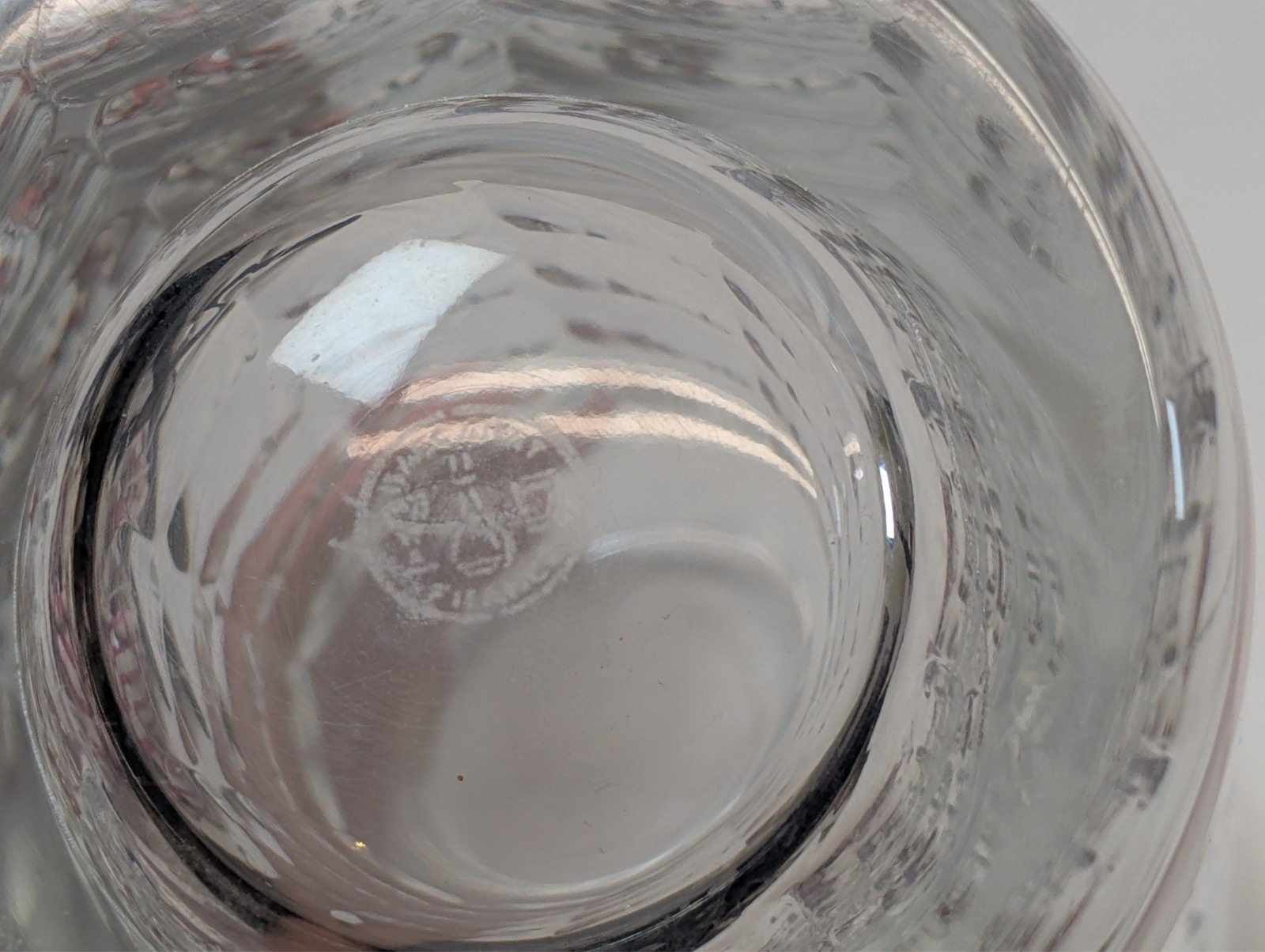 Baccarat Crystal Window Vase Cylindrical Cut Crystal Vase France 8” Signed