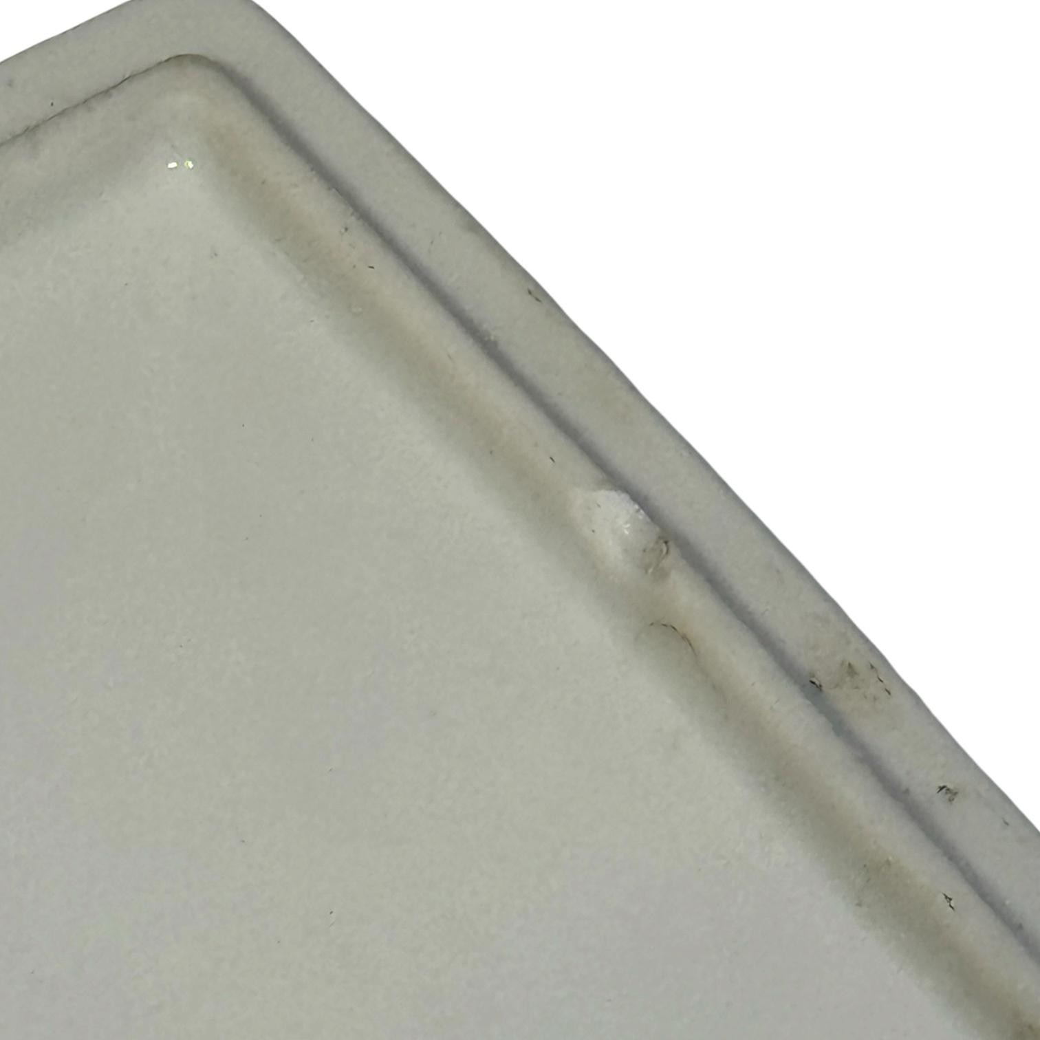Tiffany & Co. Porcelain Trinket Box White Floral 3.5″ Square Lidded Decorative