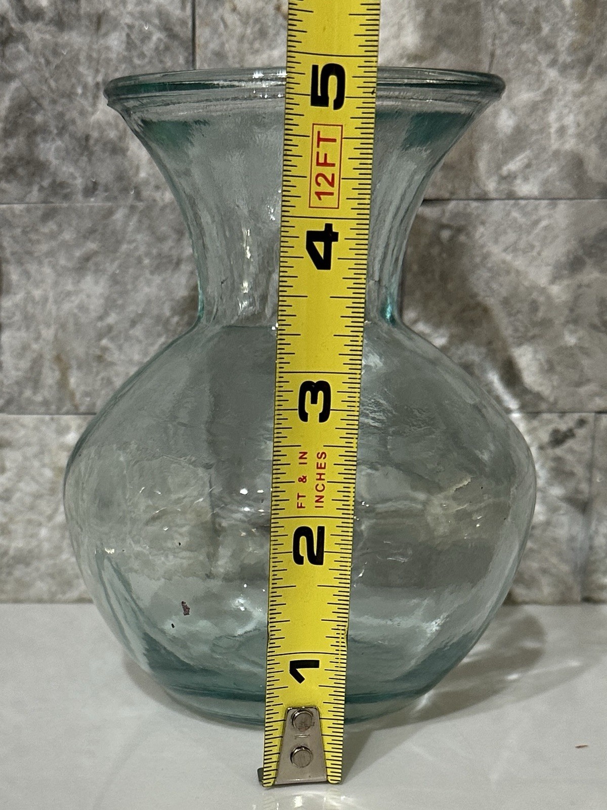 Vidrios San Miguel 100% Recycled Glass Hand Made Vase Made In Spain