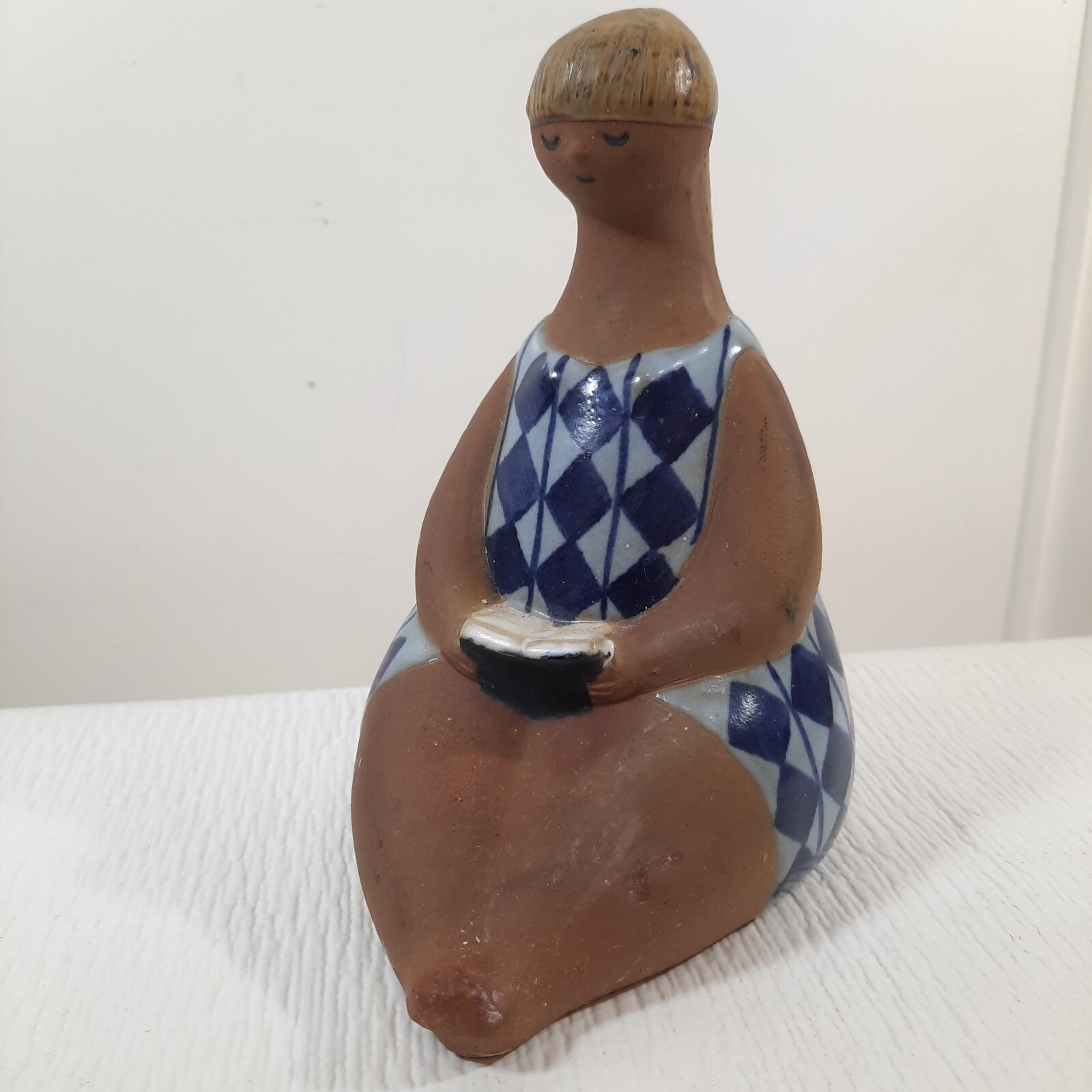 Gustavsberg Pottery Amelia Lisa Larson ABC Girls Bather Sweden figurine RARE