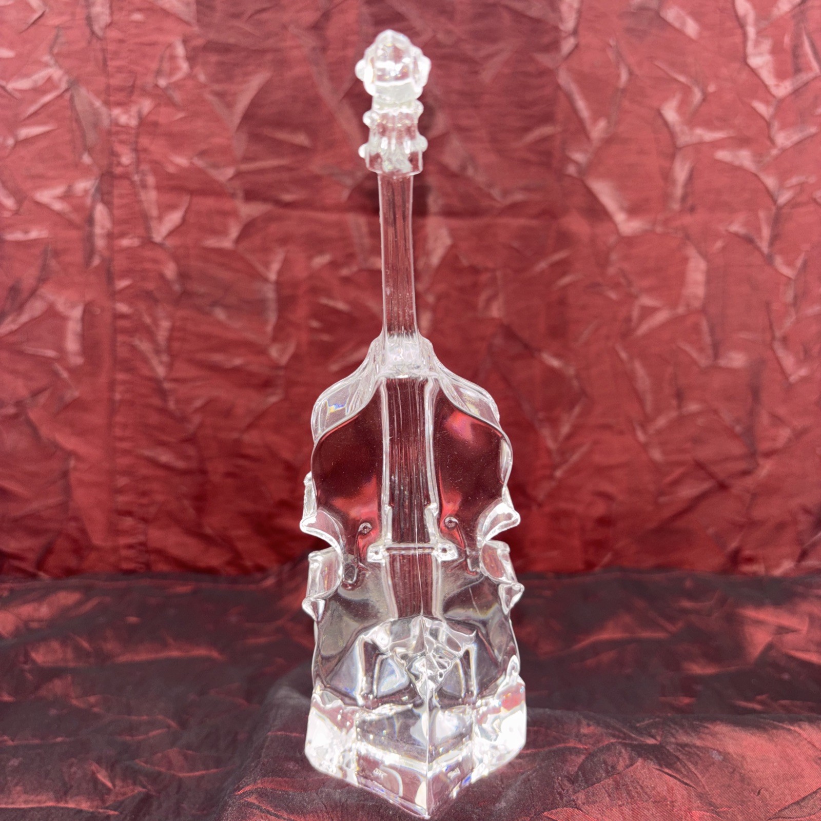 Princess House Concert Collection 24% Crystal Cello Trumpet Saxophone France EUC