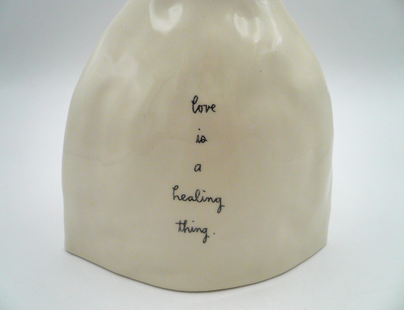 Retired Rae Dunn Magenta Dimpled Vase Cypress Trees Love is a Healing Thing