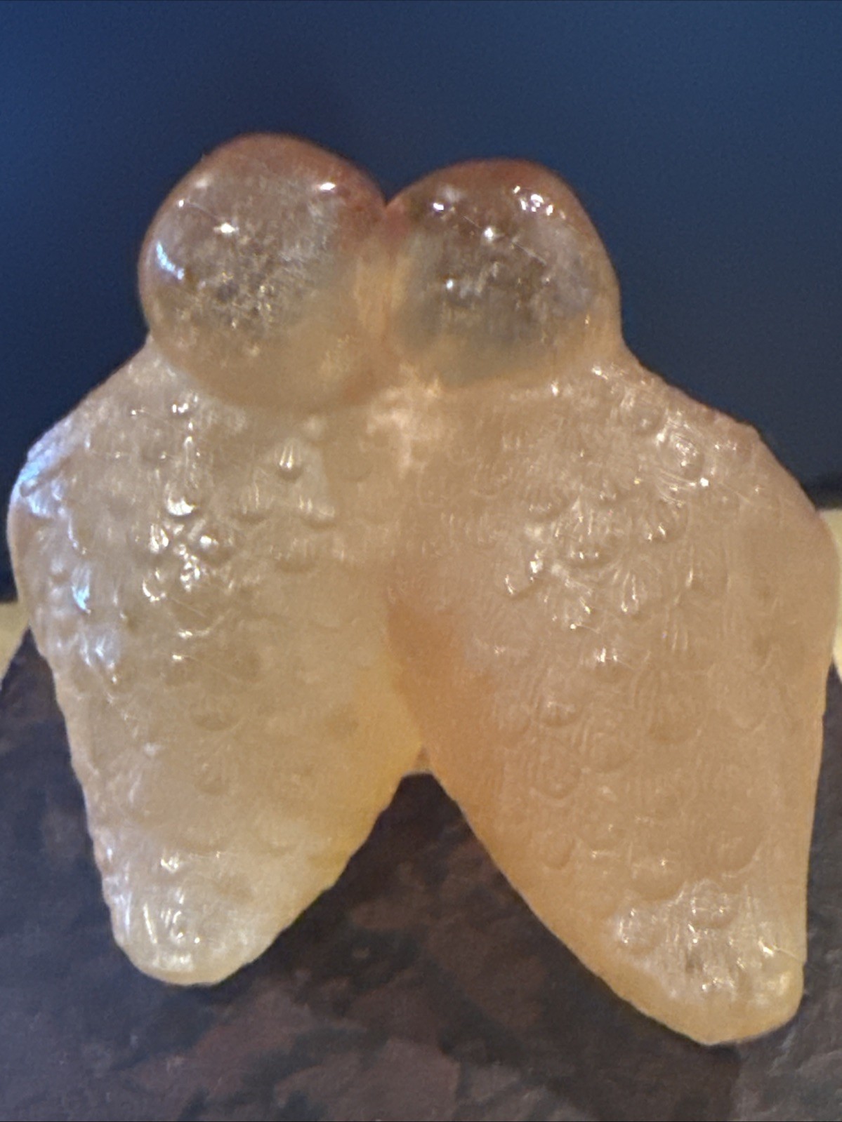 Daum France Yellow Crystal Ducklings