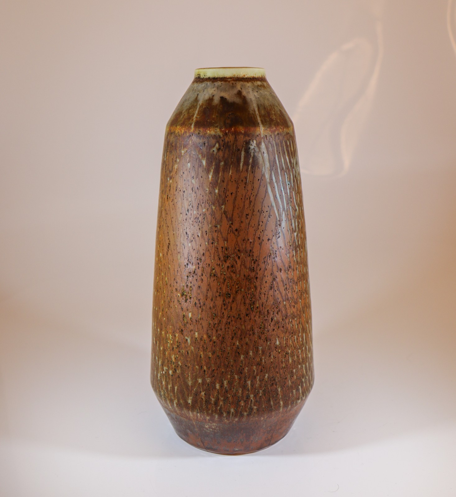 Large Brown Unique Vase – Carl-Harry Stålhane – Rörstrand 1959