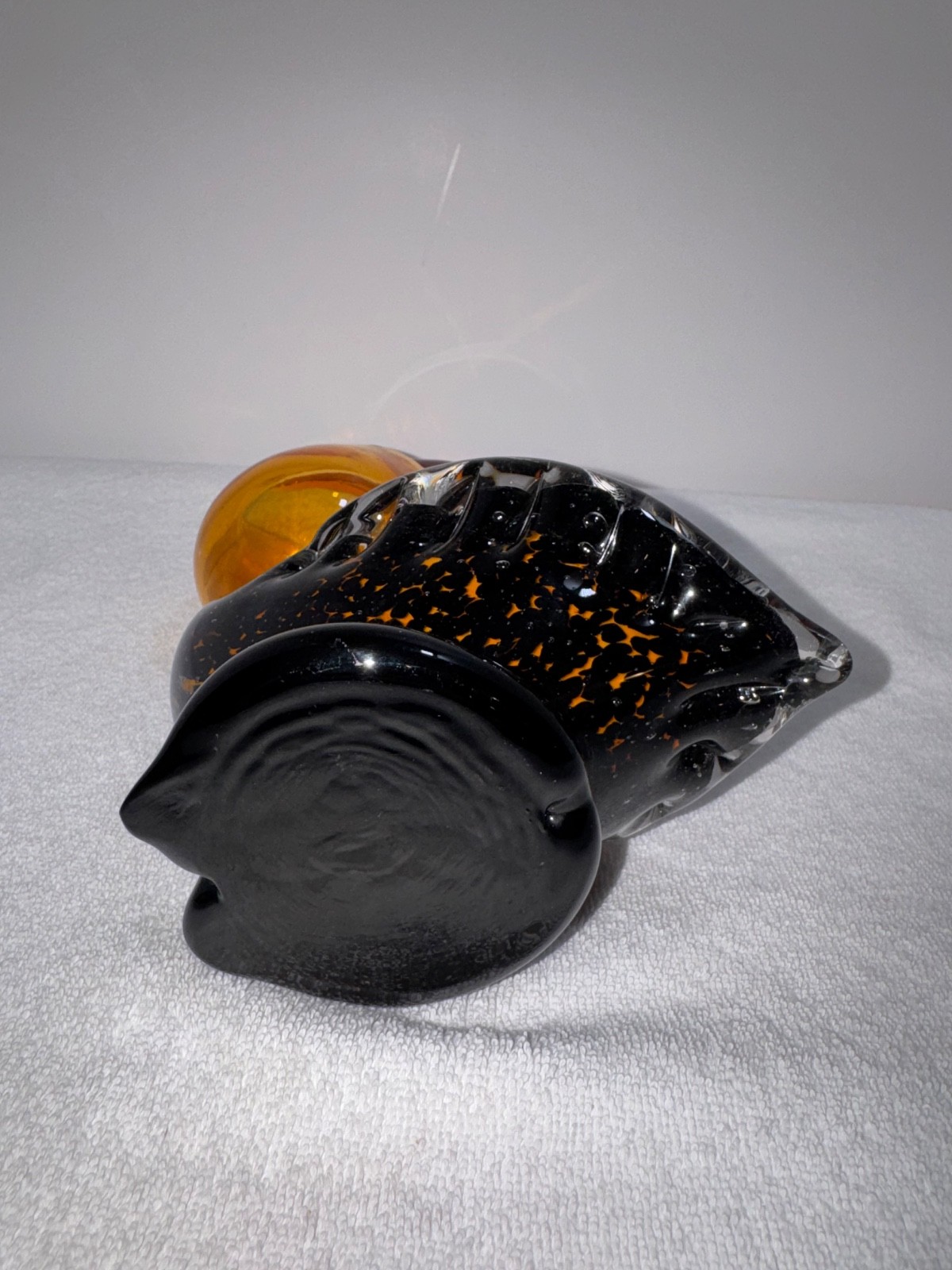 Italian Art Glass Pelican Vintage Decor Murano Italy Handblown Glass 10 Inches