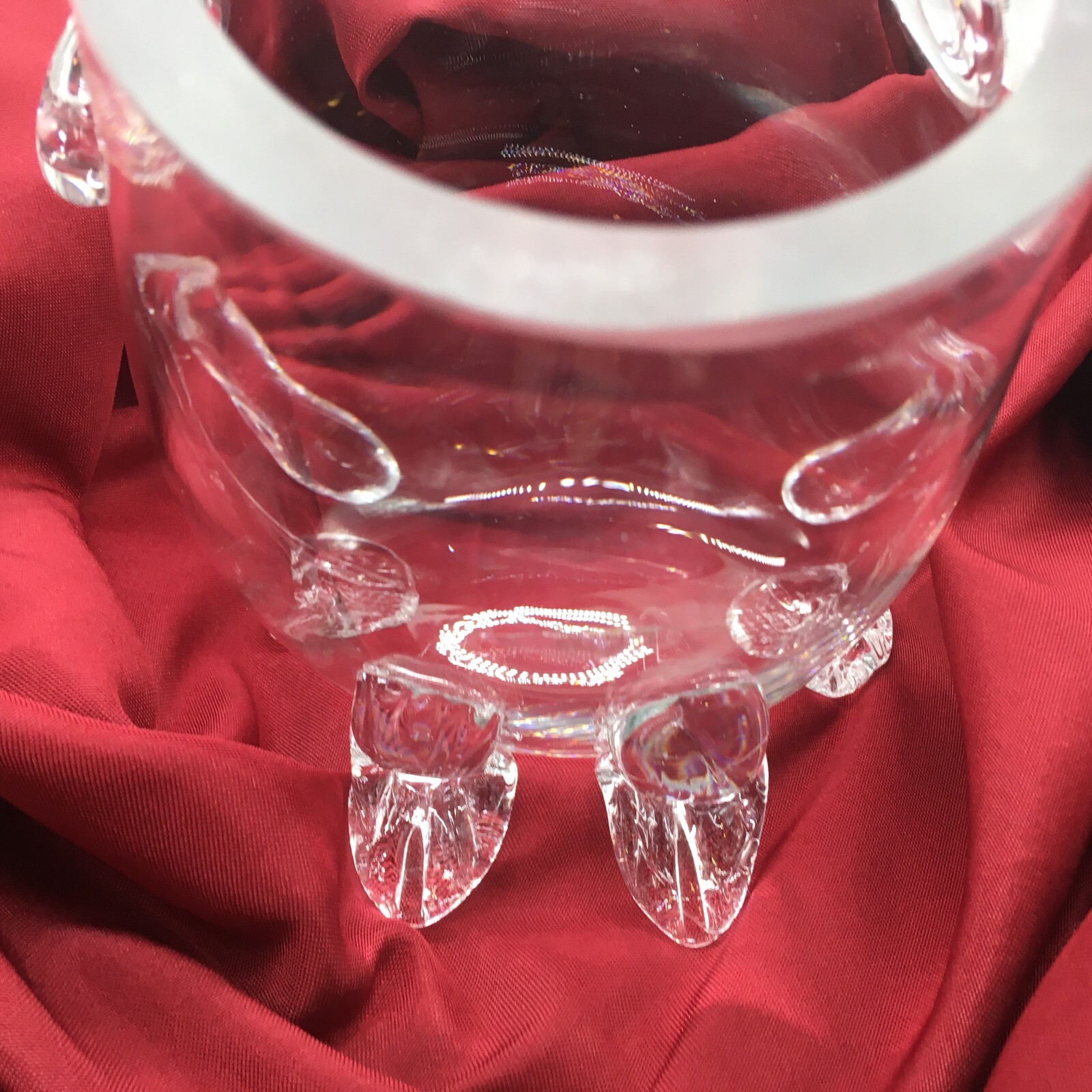 Shannon Crystal Clear Vase/Terrarium 9.5 Inches Anthropomorphic Frog (See Notes)
