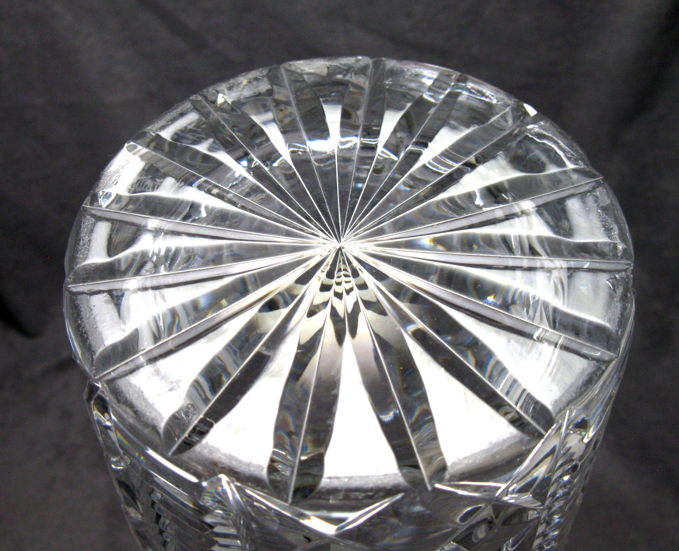 Stunning Vintage Waterford Crystal “Clare” Vase 12″ tall – Excellent Condition