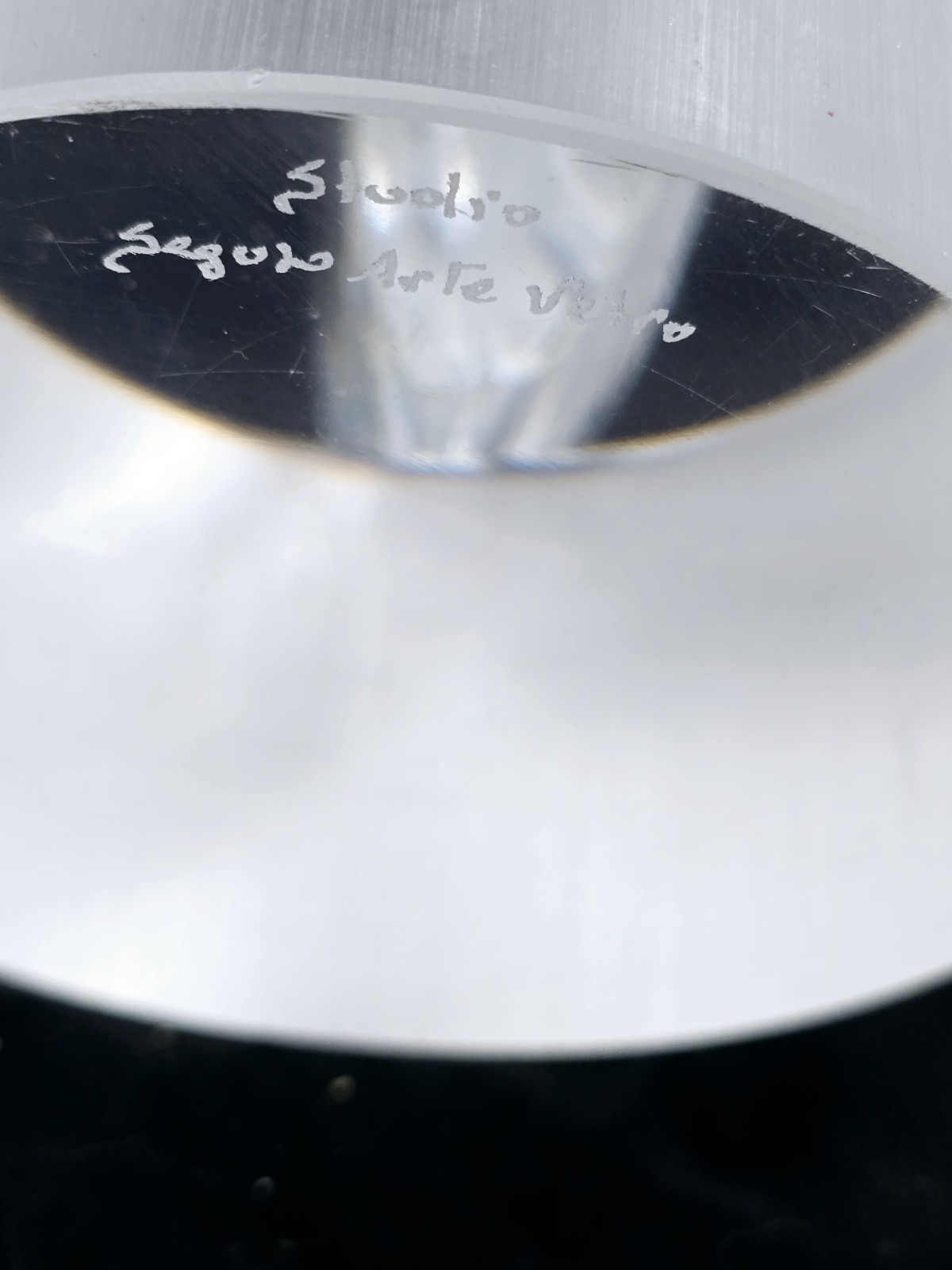 Seguso Signed Art Glass Sculpture 18×12 in. 25lb.
