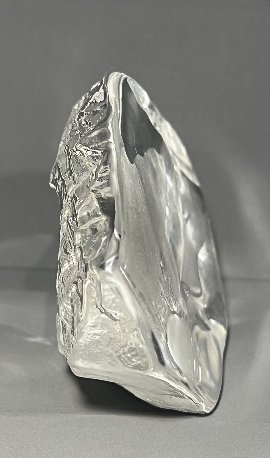 Mats Jonasson Art Glass Crystal Polar Bear Paperweight Sculpture 3550