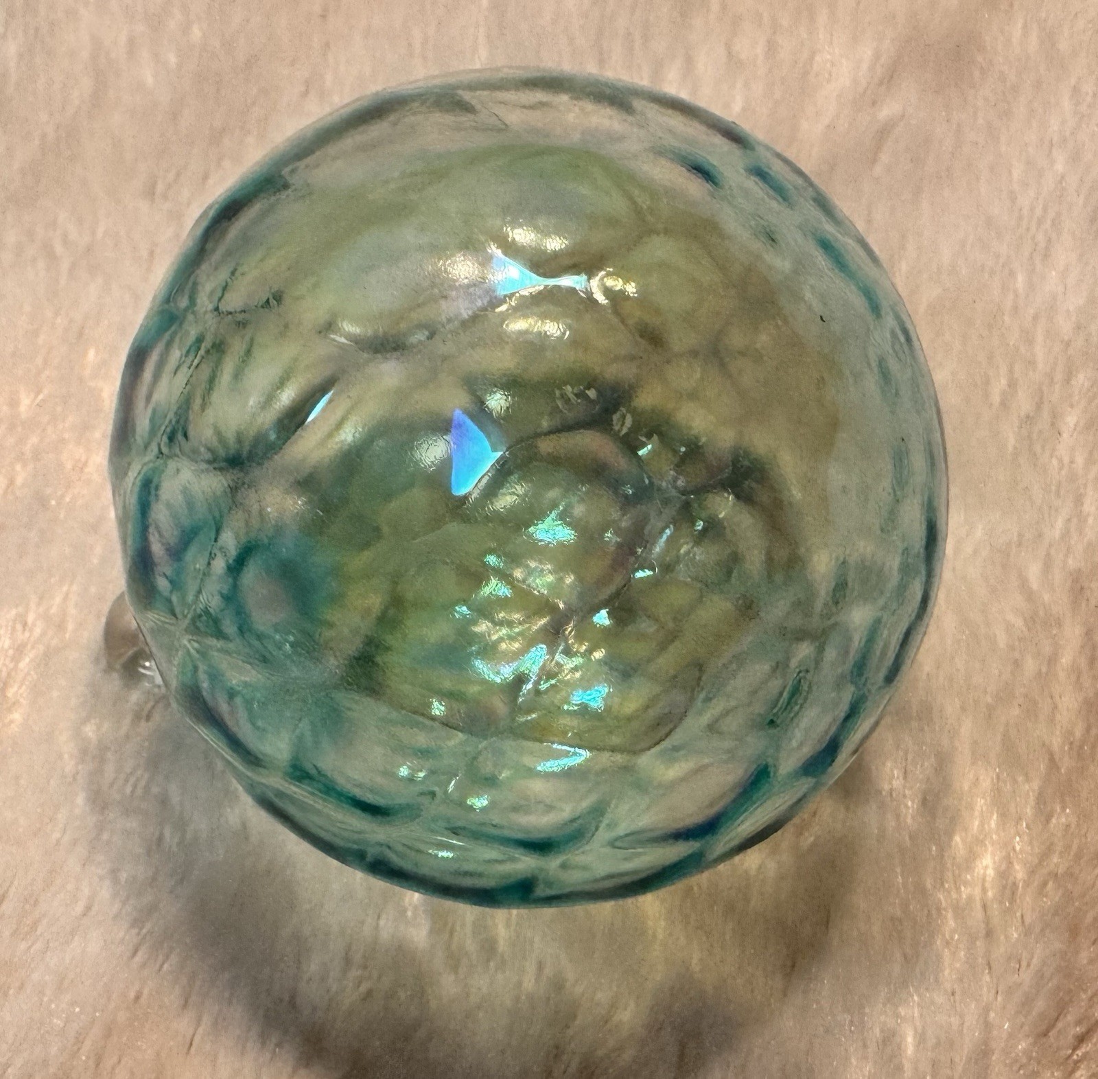 Hand Blown Glass Ball Orb Witch Spirit Home Protection Energy Art Ball Boudoir