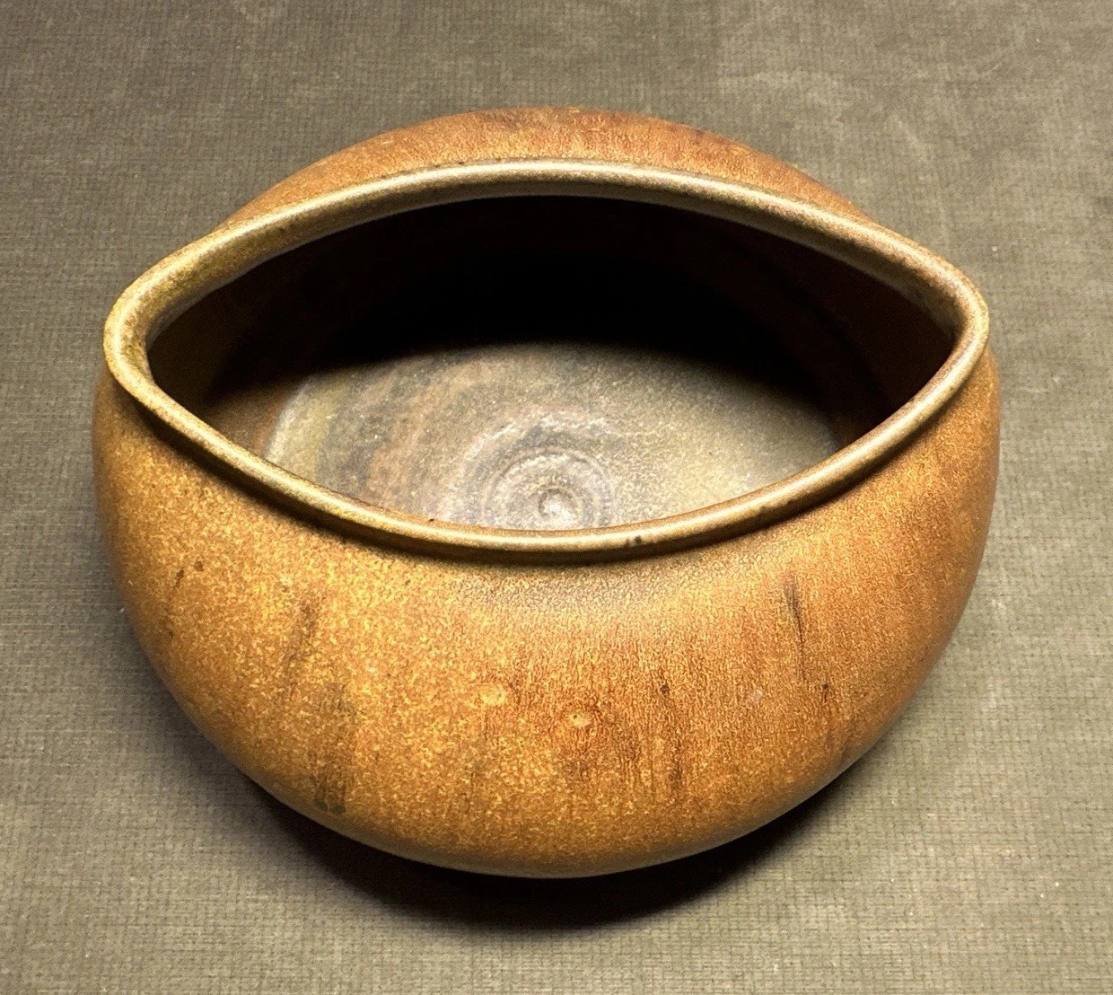 Maigon Daga Bowl Vase Vessel Pottery Stoneware MCM Modern
