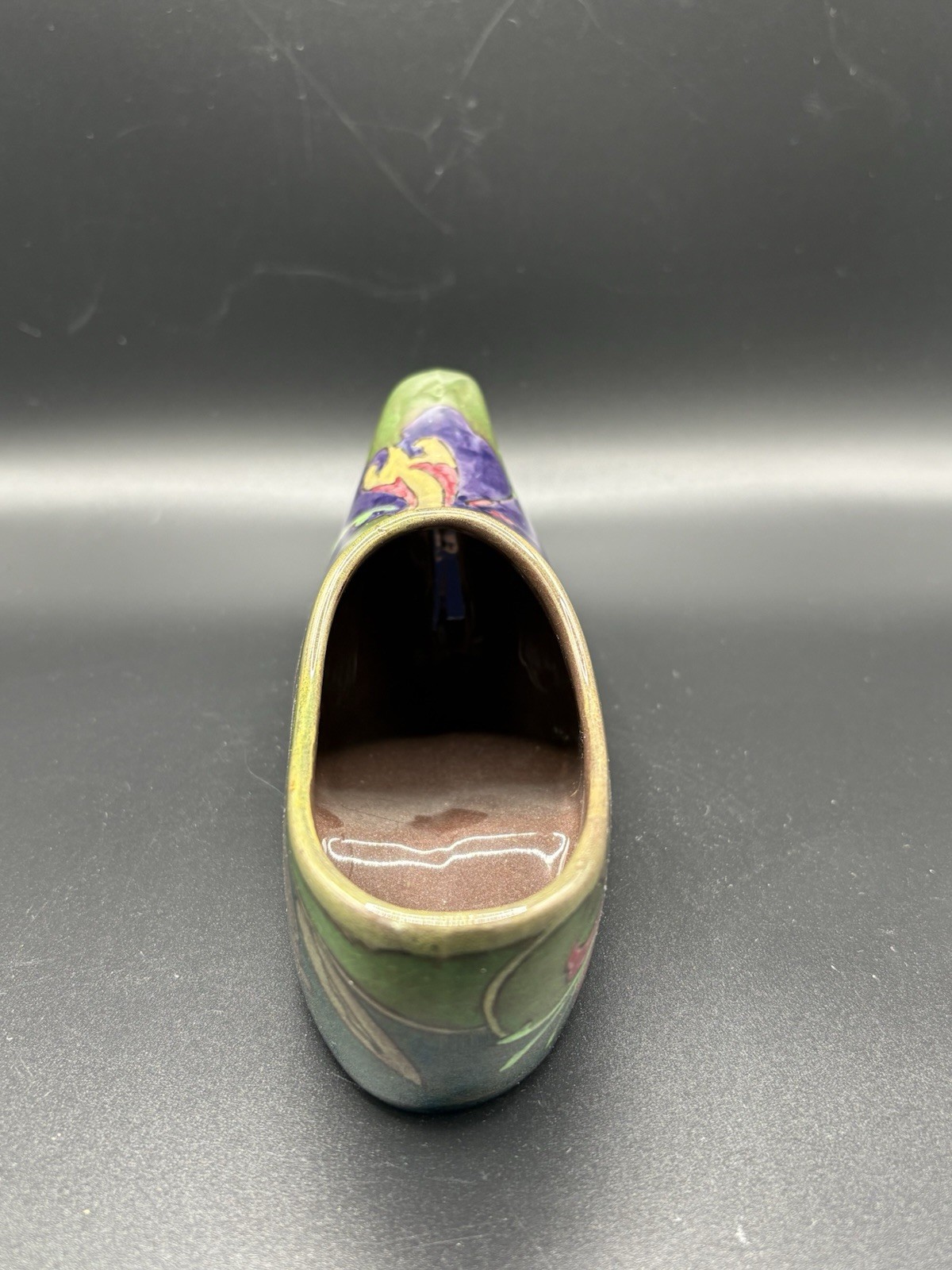 Antique Gouda Art Pottery Clog PZH Lazarus Gate Mark – c. 1910-1925